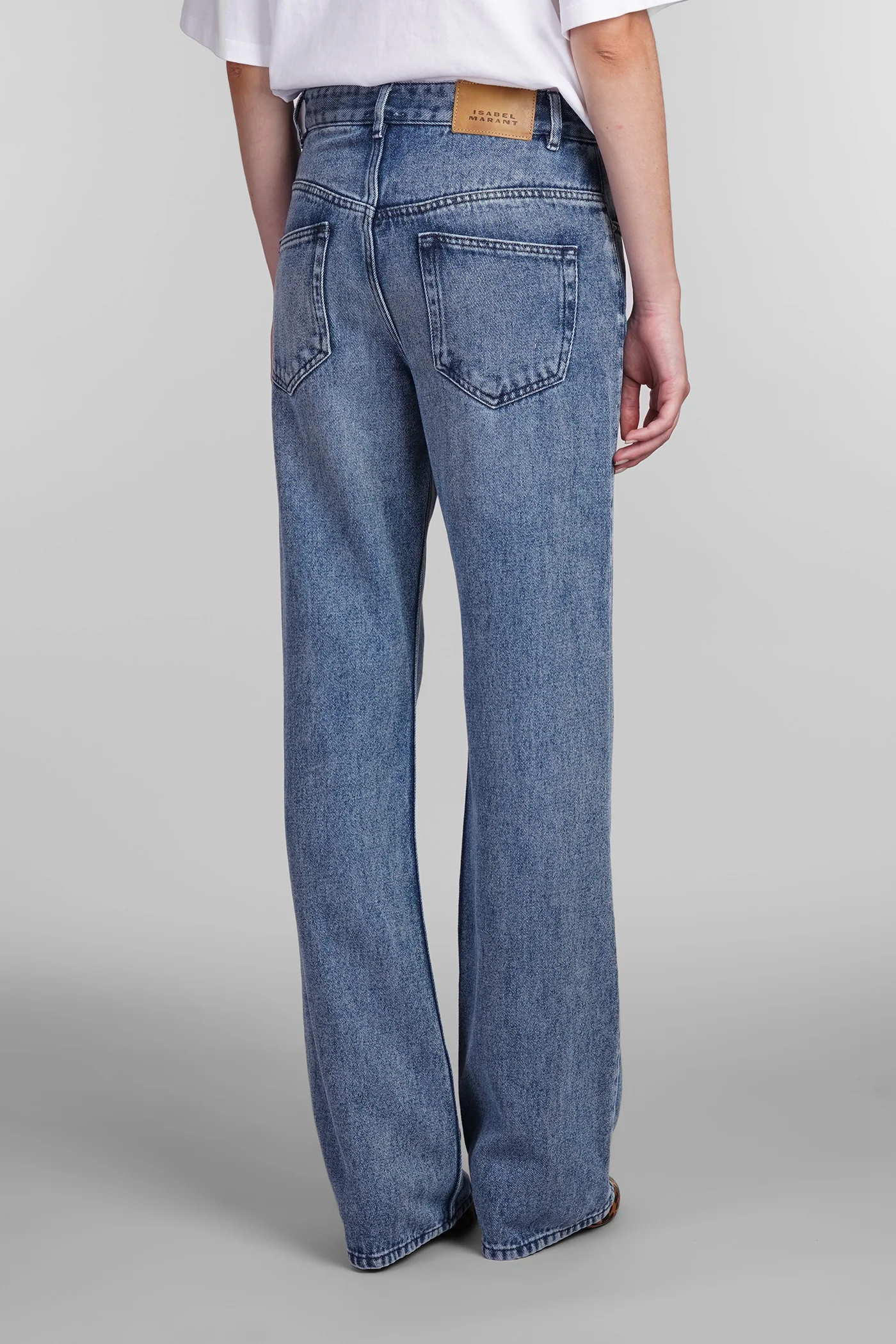 Belvira Jeans in blue cotton - Image 3