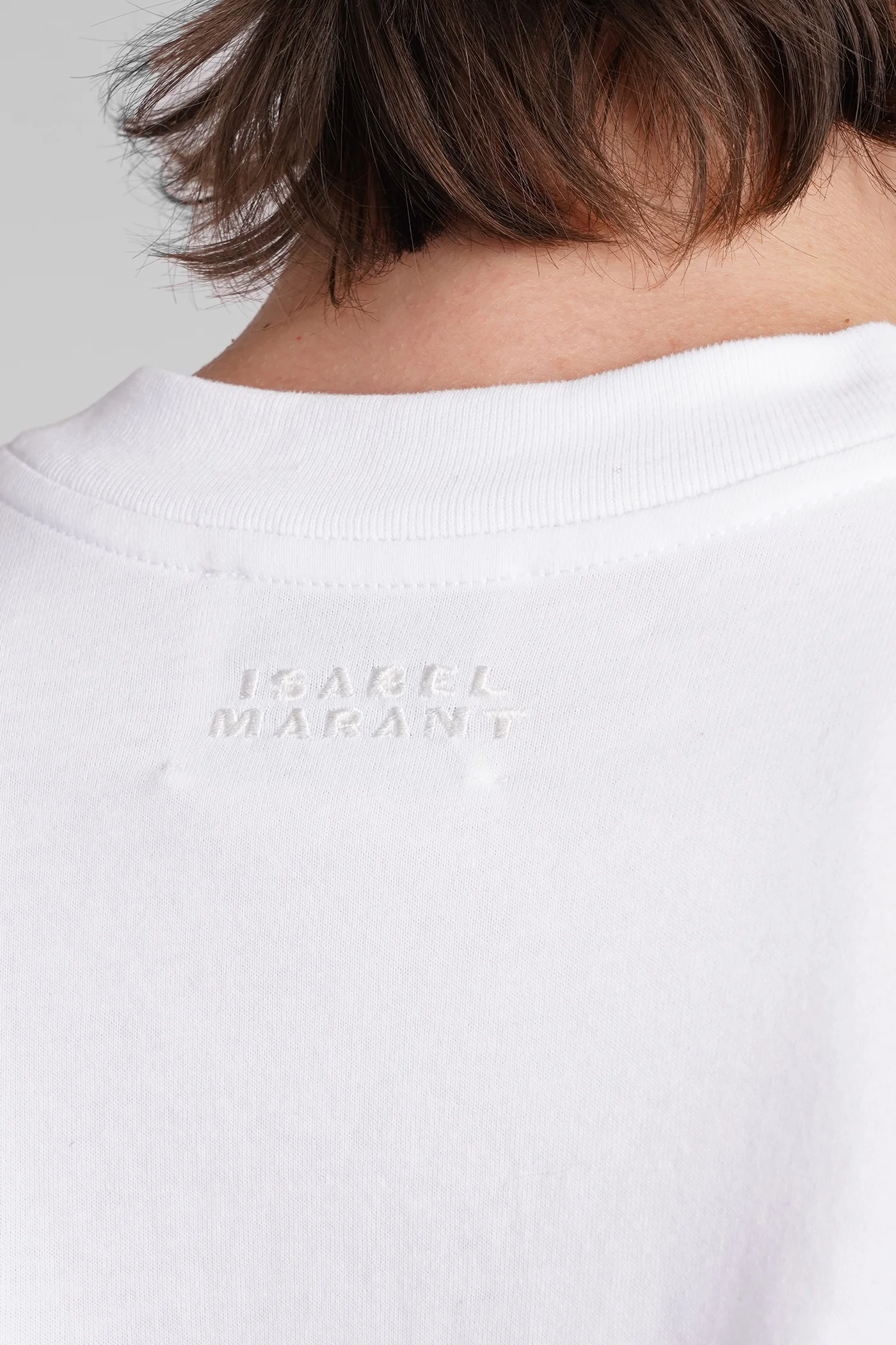 Ben T-Shirt in white cotton - Image 5