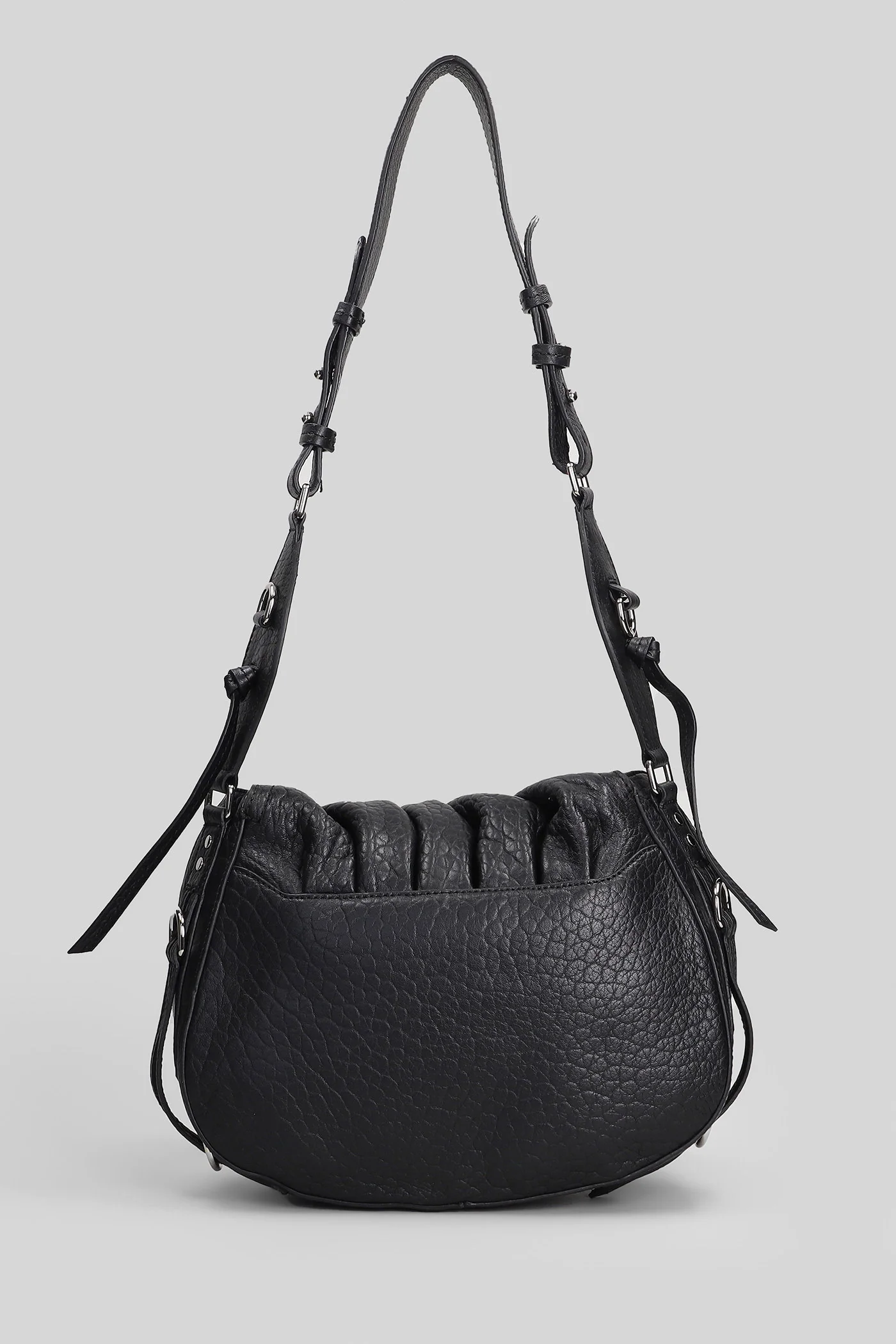Bolton Shoulder bag in black leather - Image 3
