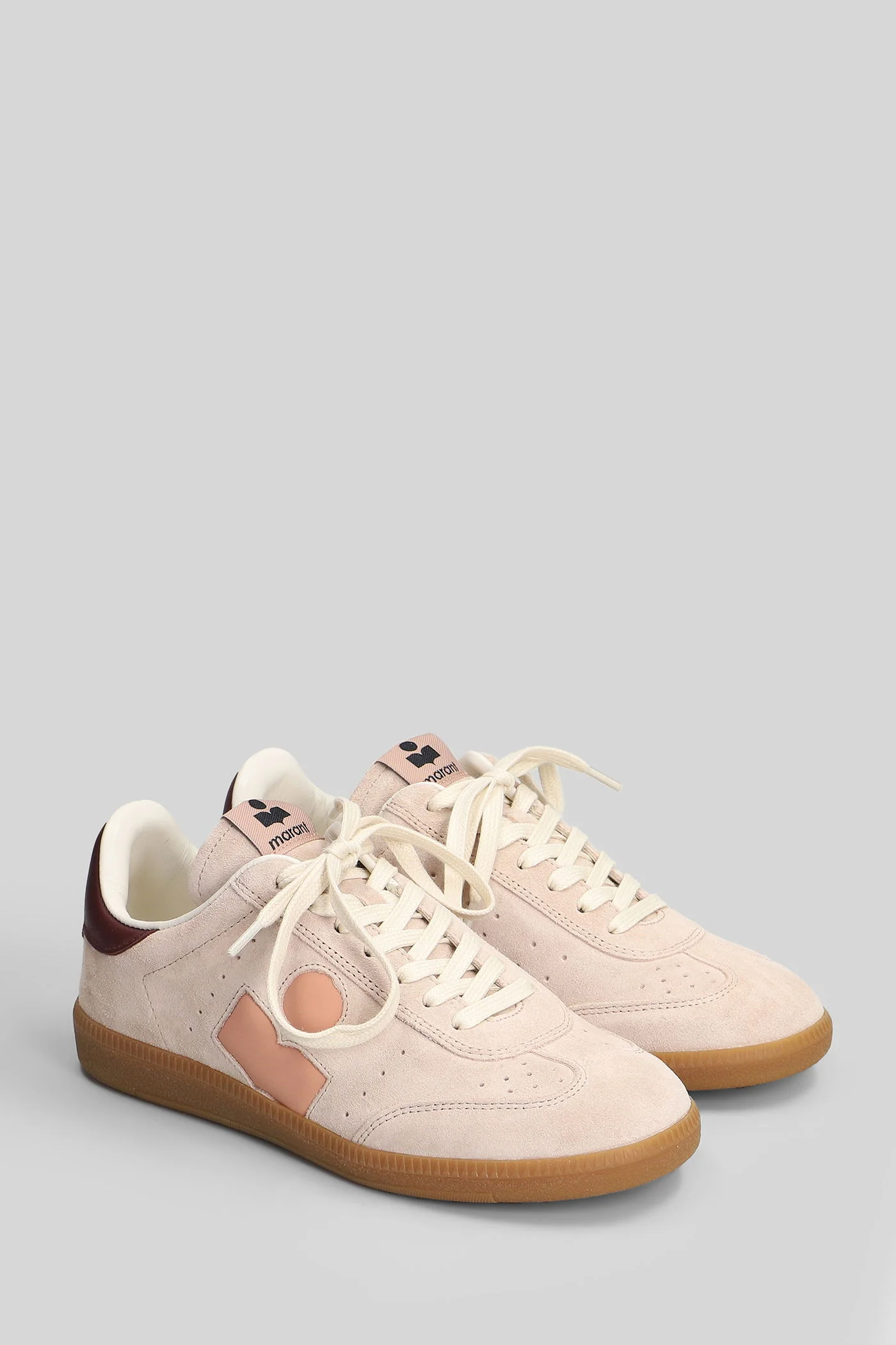 Bryce Sneakers in rose-pink suede - Image 2