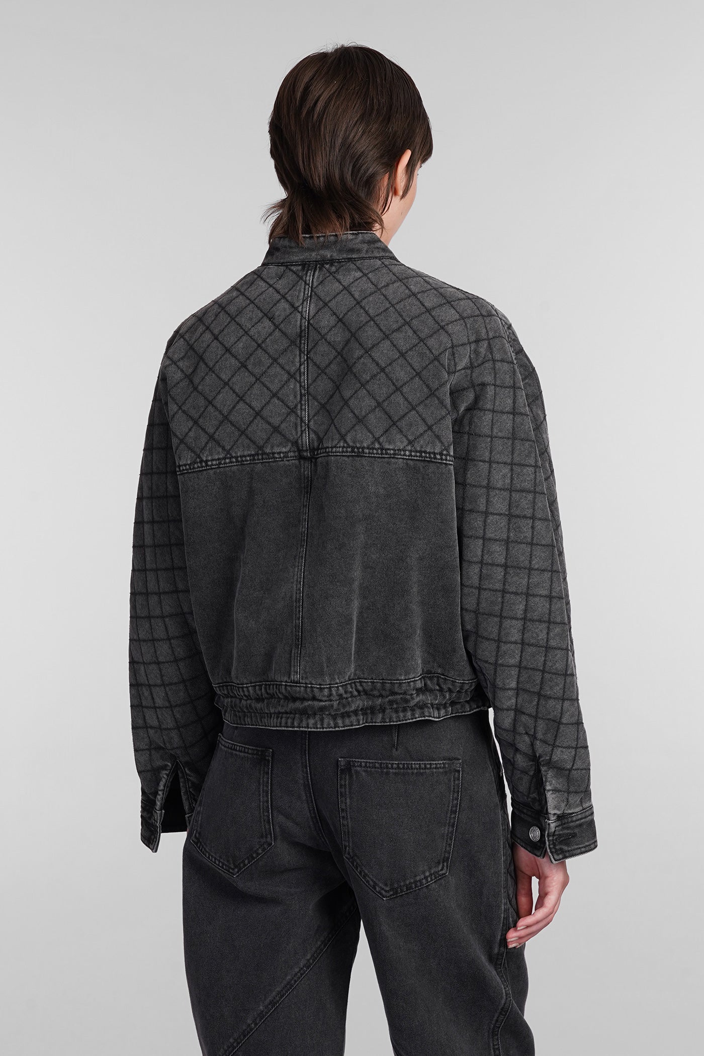 Celiany Denim Jackets in grey cotton - Image 3