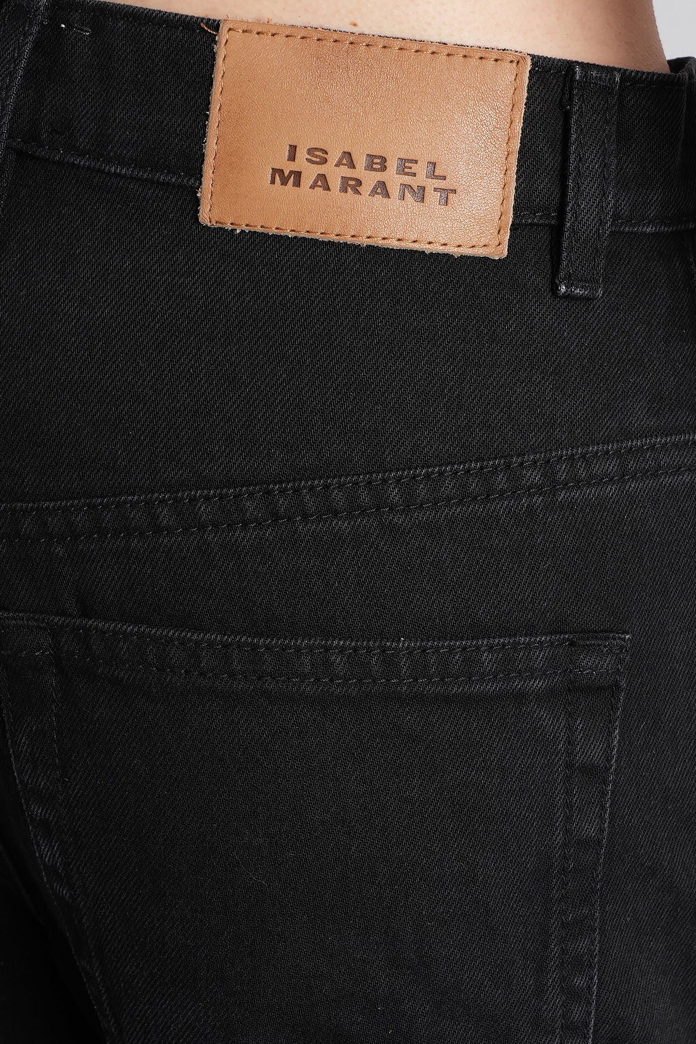 Dromie Jeans in black cotton - Image 5