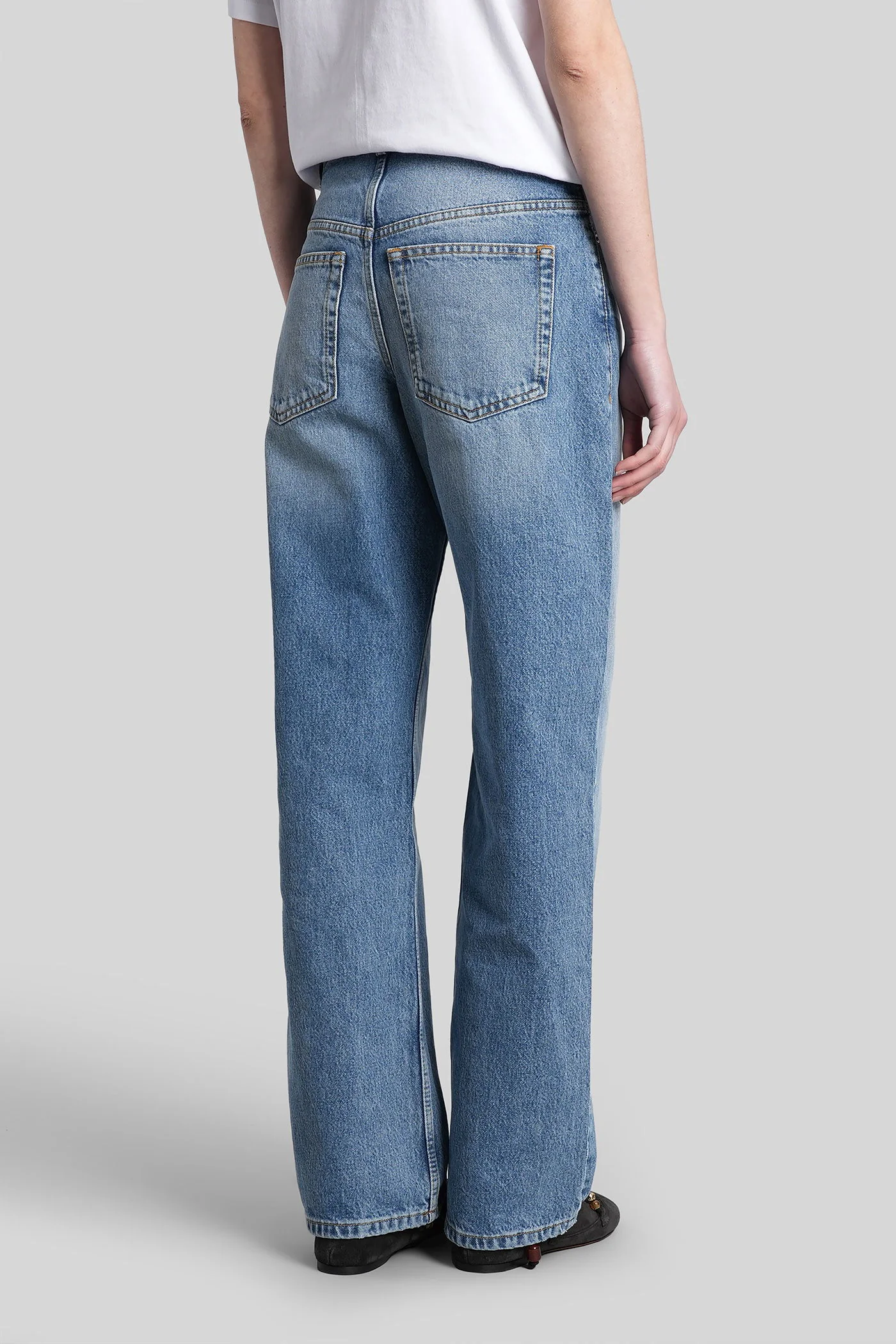 Dromie Jeans in blue cotton - Image 3