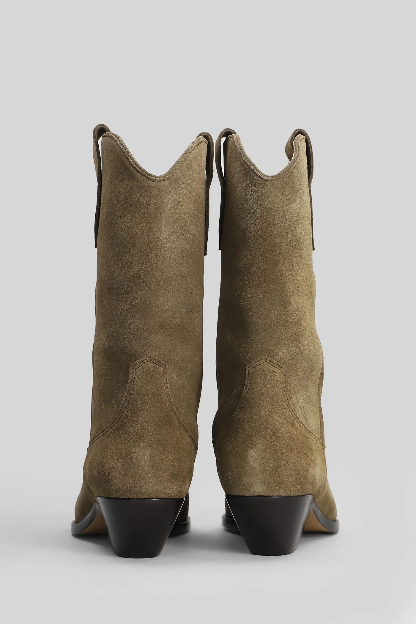 Duerto texan Ankle boots in brown suede - Image 9
