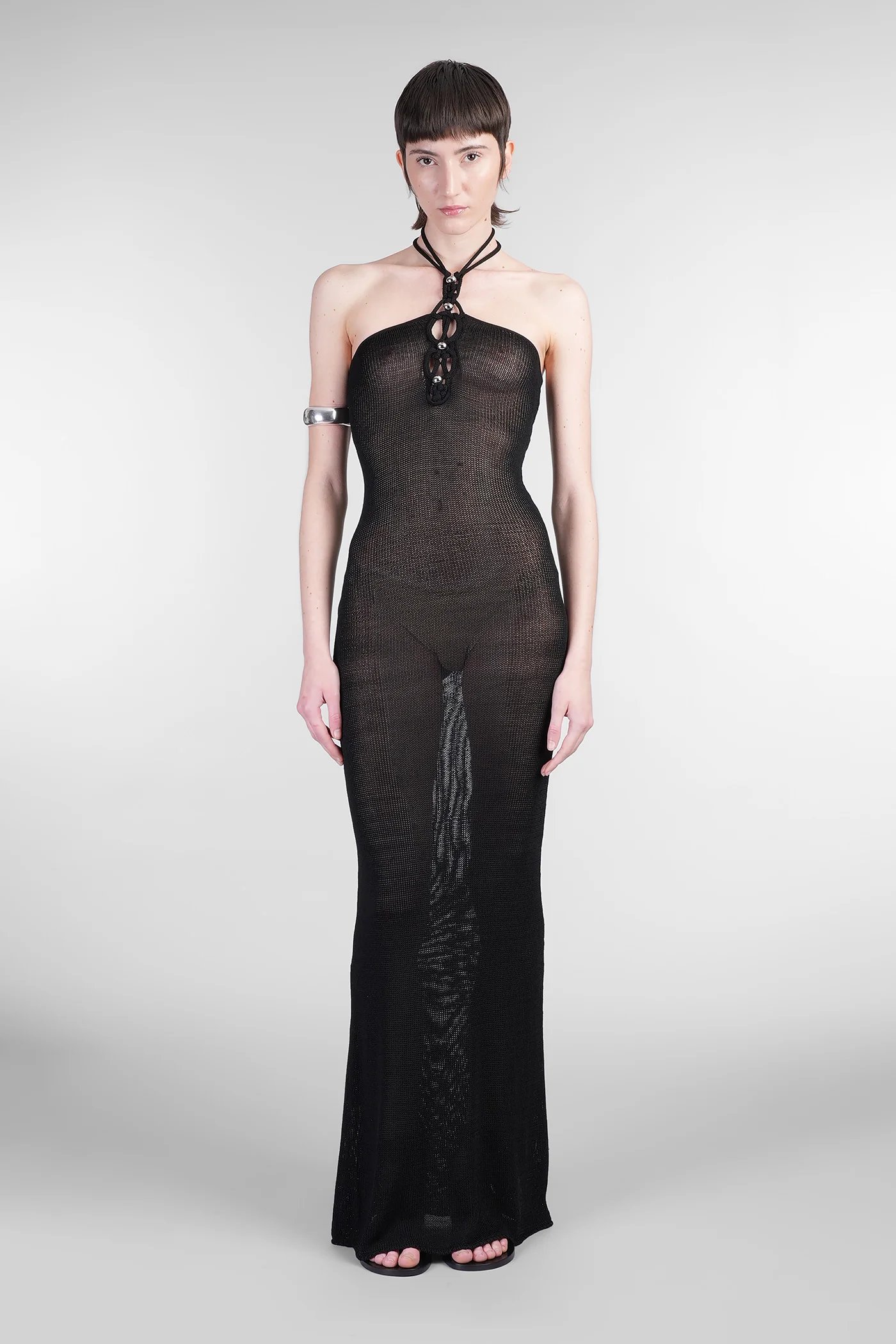 Eileen Dress woman  in black viscose