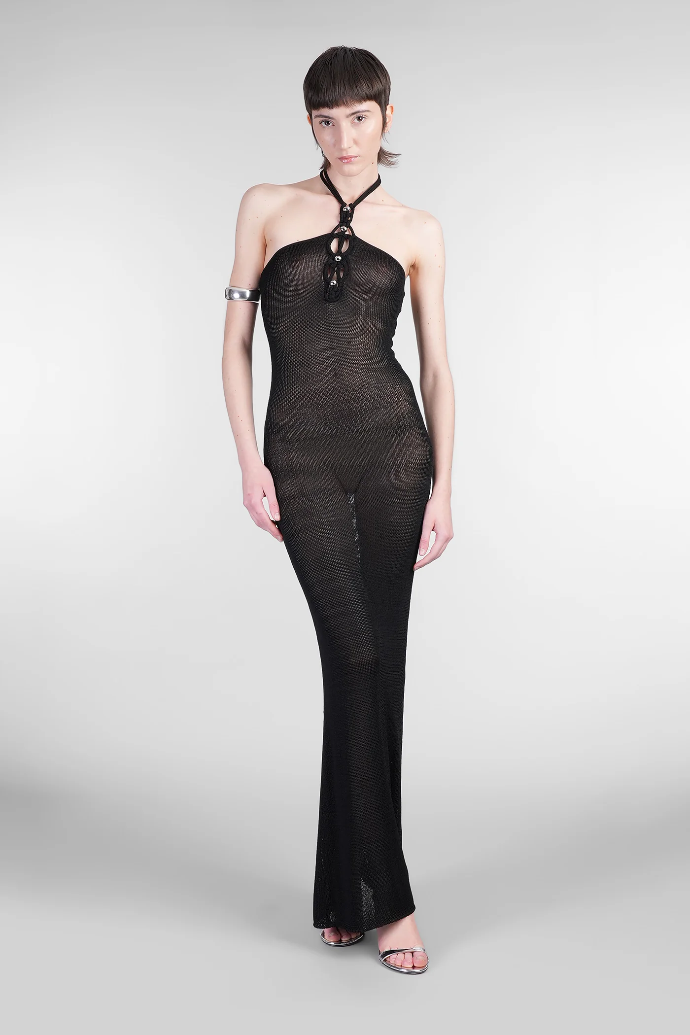 Eileen Dress woman  in black viscose - Image 2