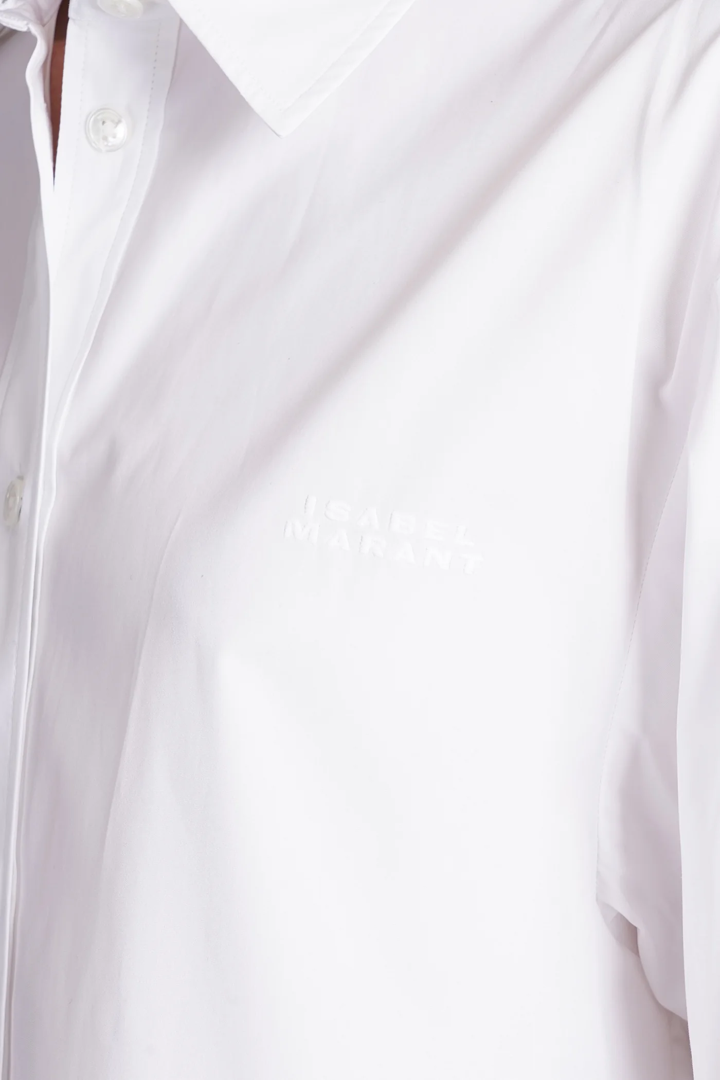 Fabrizia Shirt in white cotton - Image 5