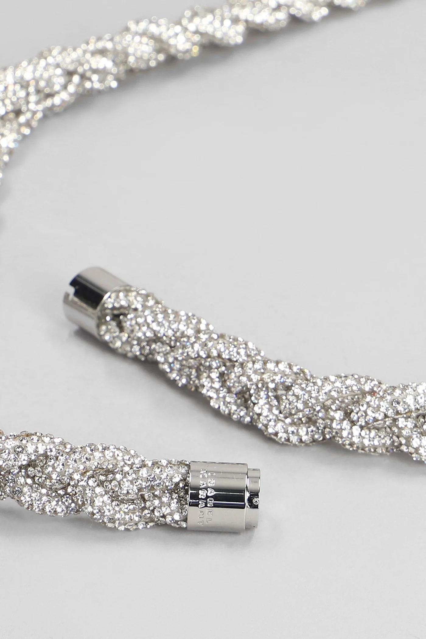 Ladji Belts in silver glass - Image 2
