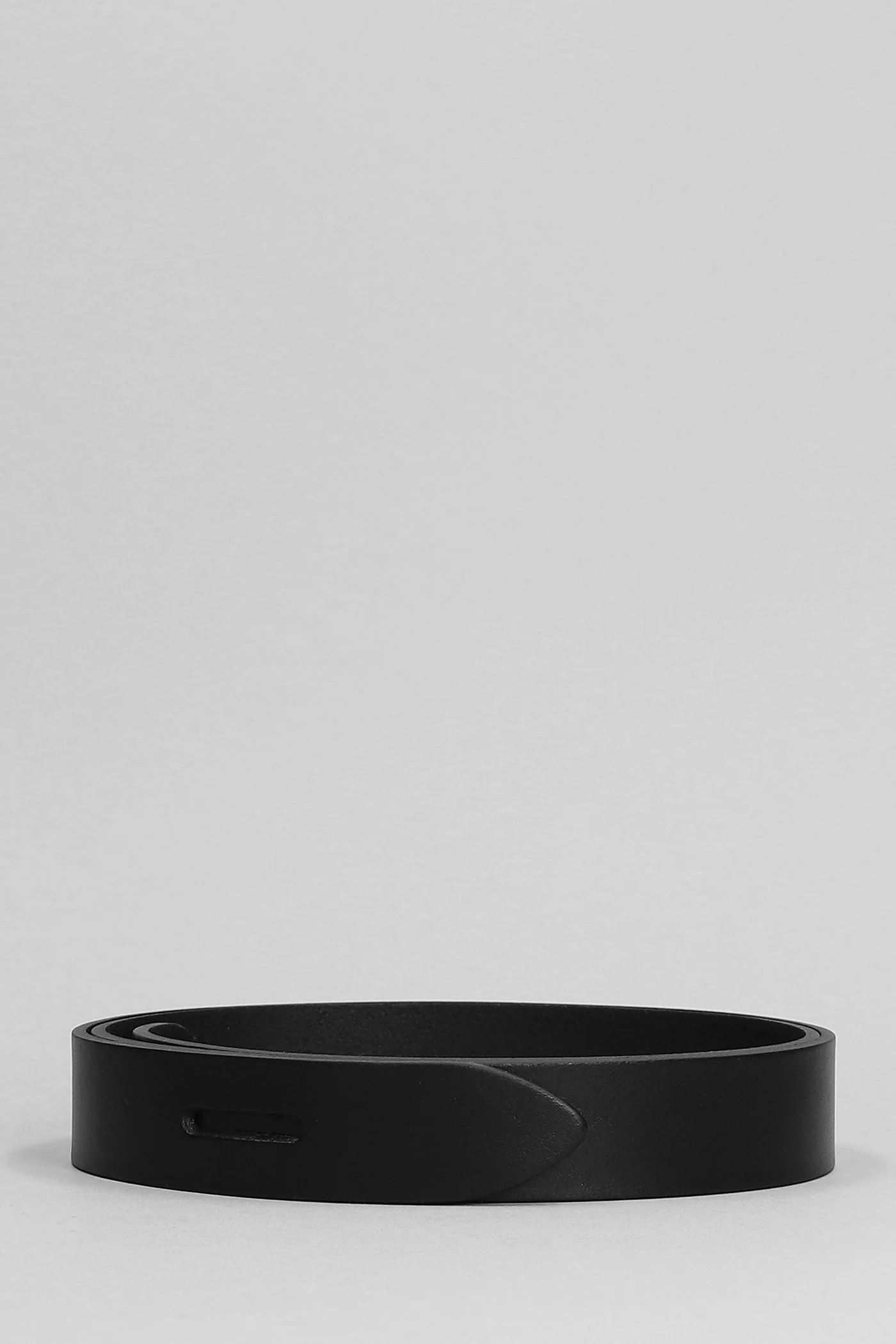 Lecce Belts in black leather