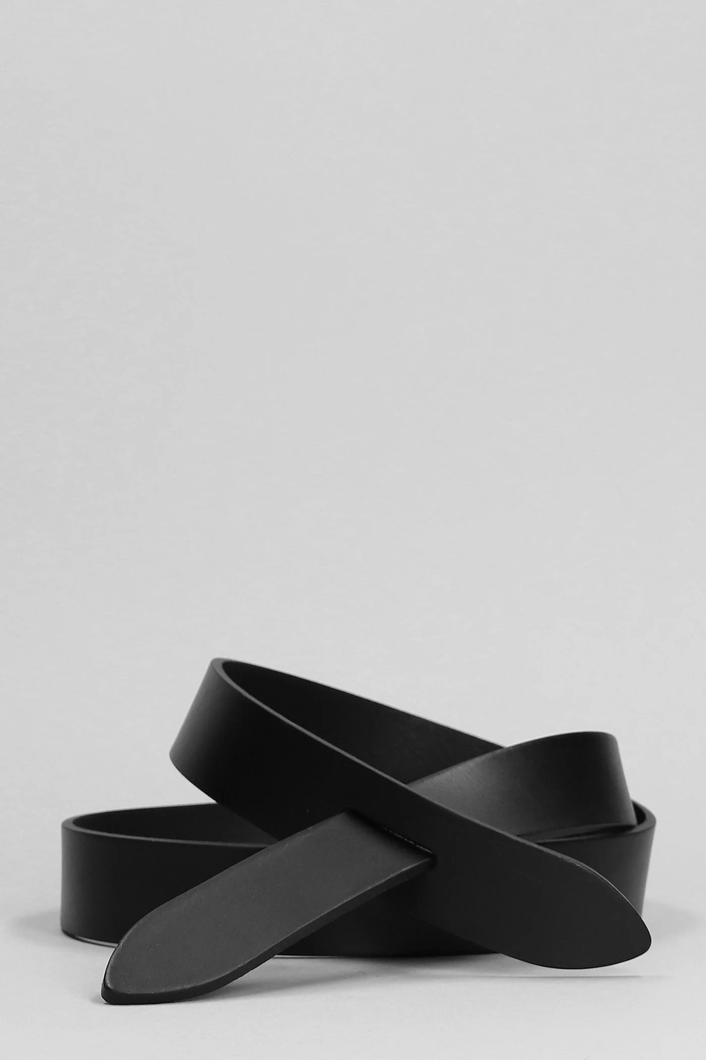 Lecce Belts in black leather - Image 2