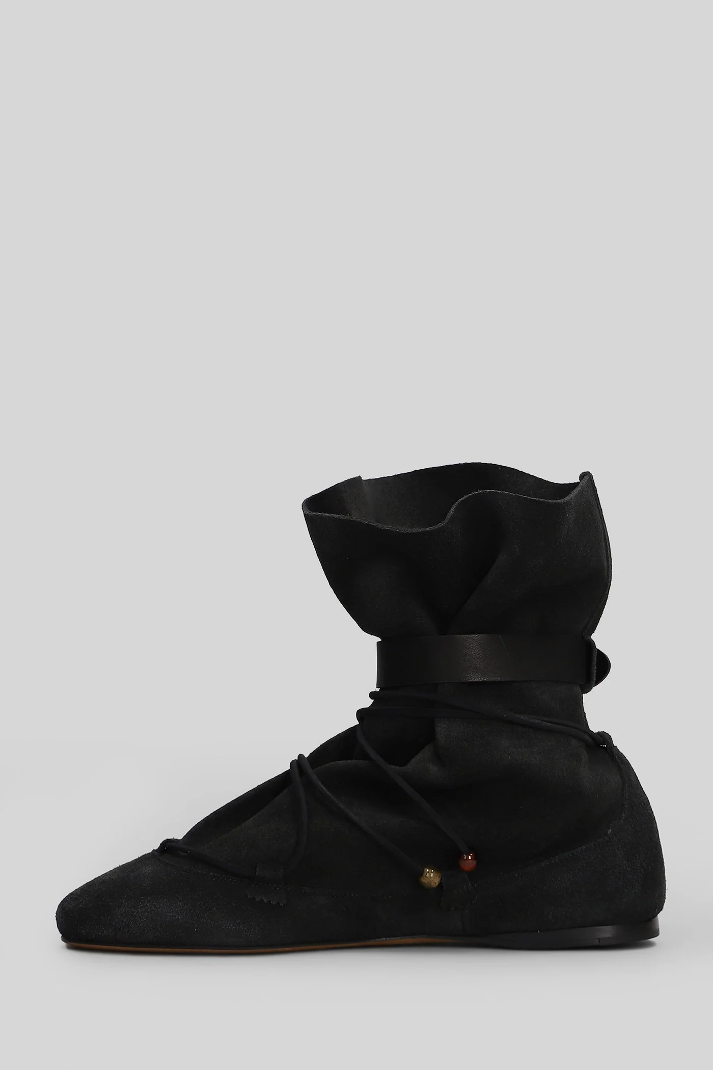 Letiz low heels Ankle boots in black suede - Image 3