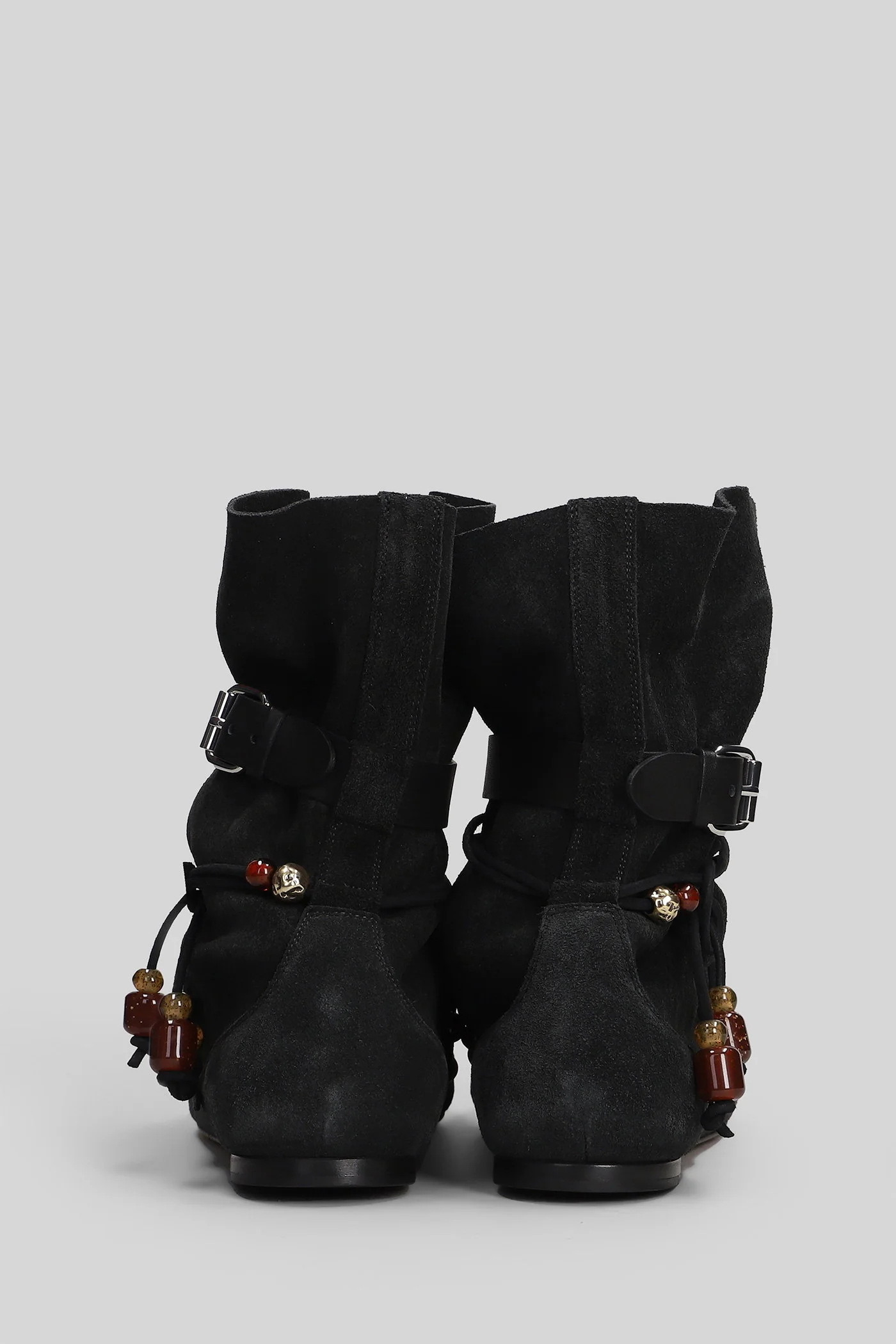 Letiz low heels Ankle boots in black suede - Image 4