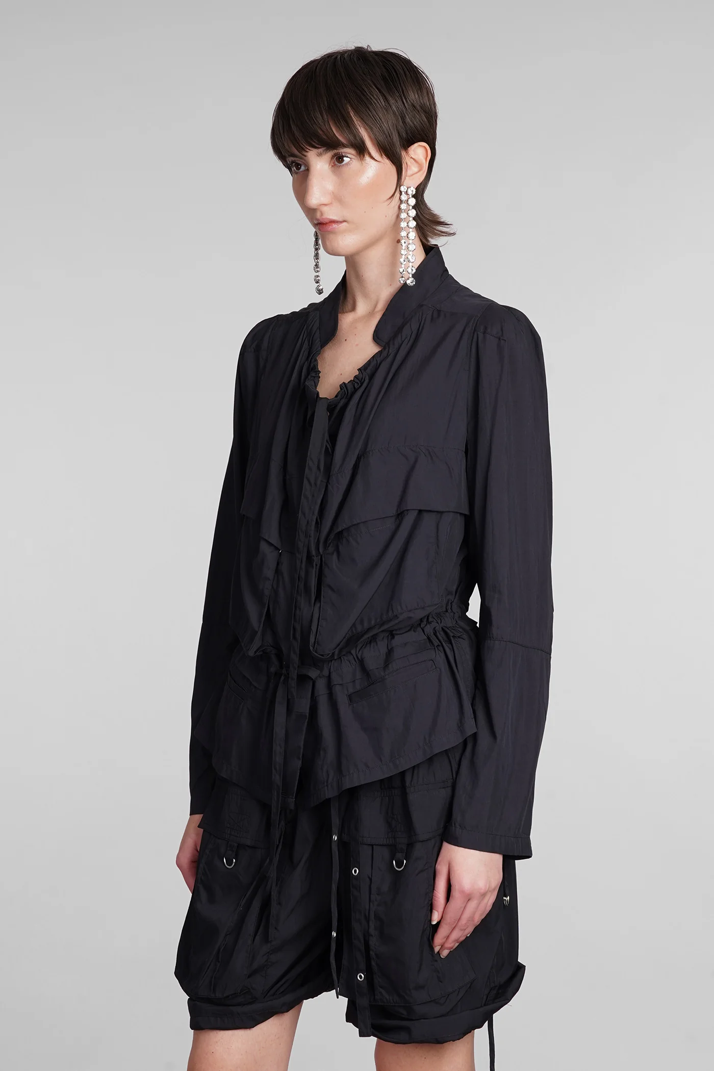 Nancy Casual jacket in black Modal - Image 4