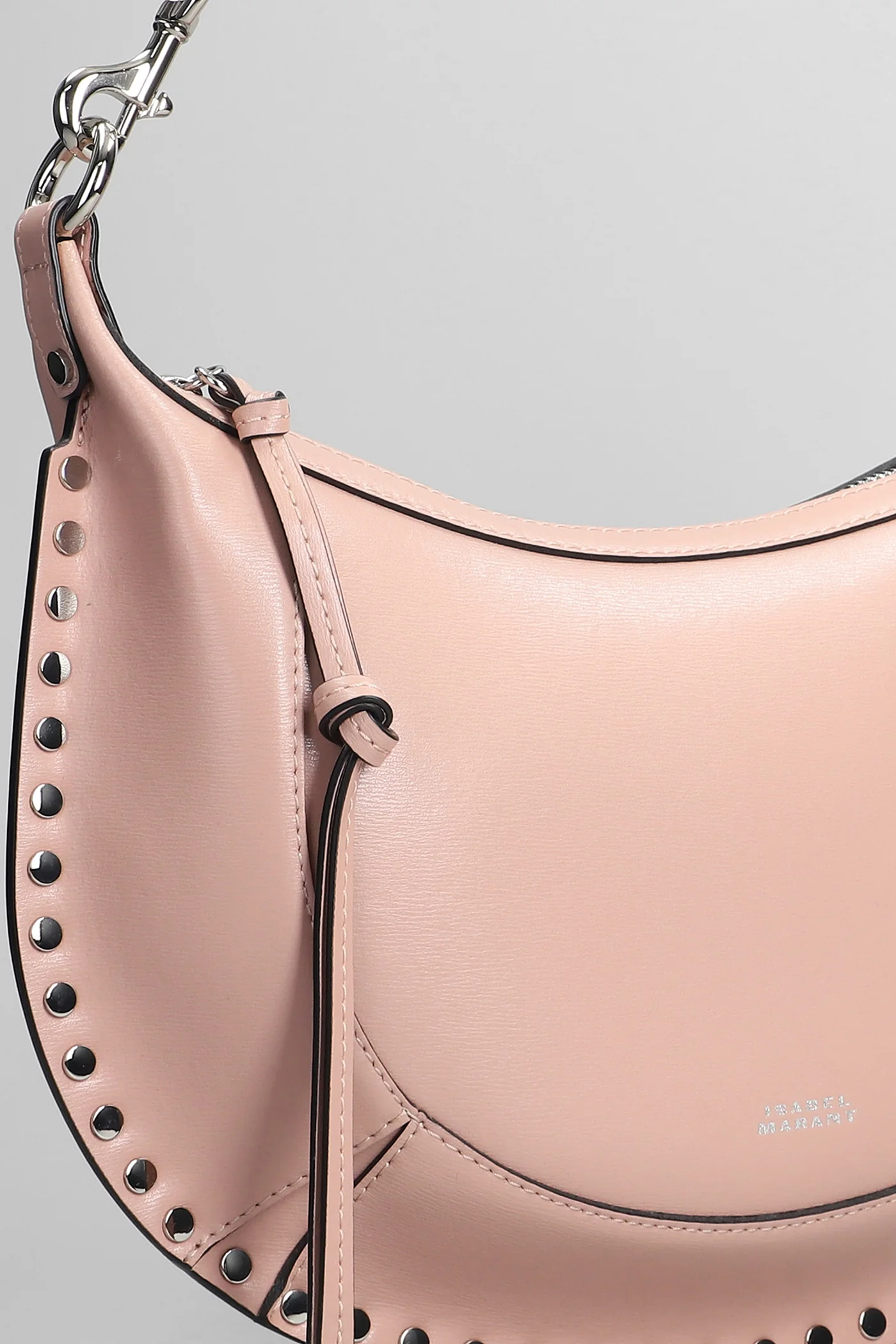 Naoko Shoulder bag in rose-pink leather - Image 2