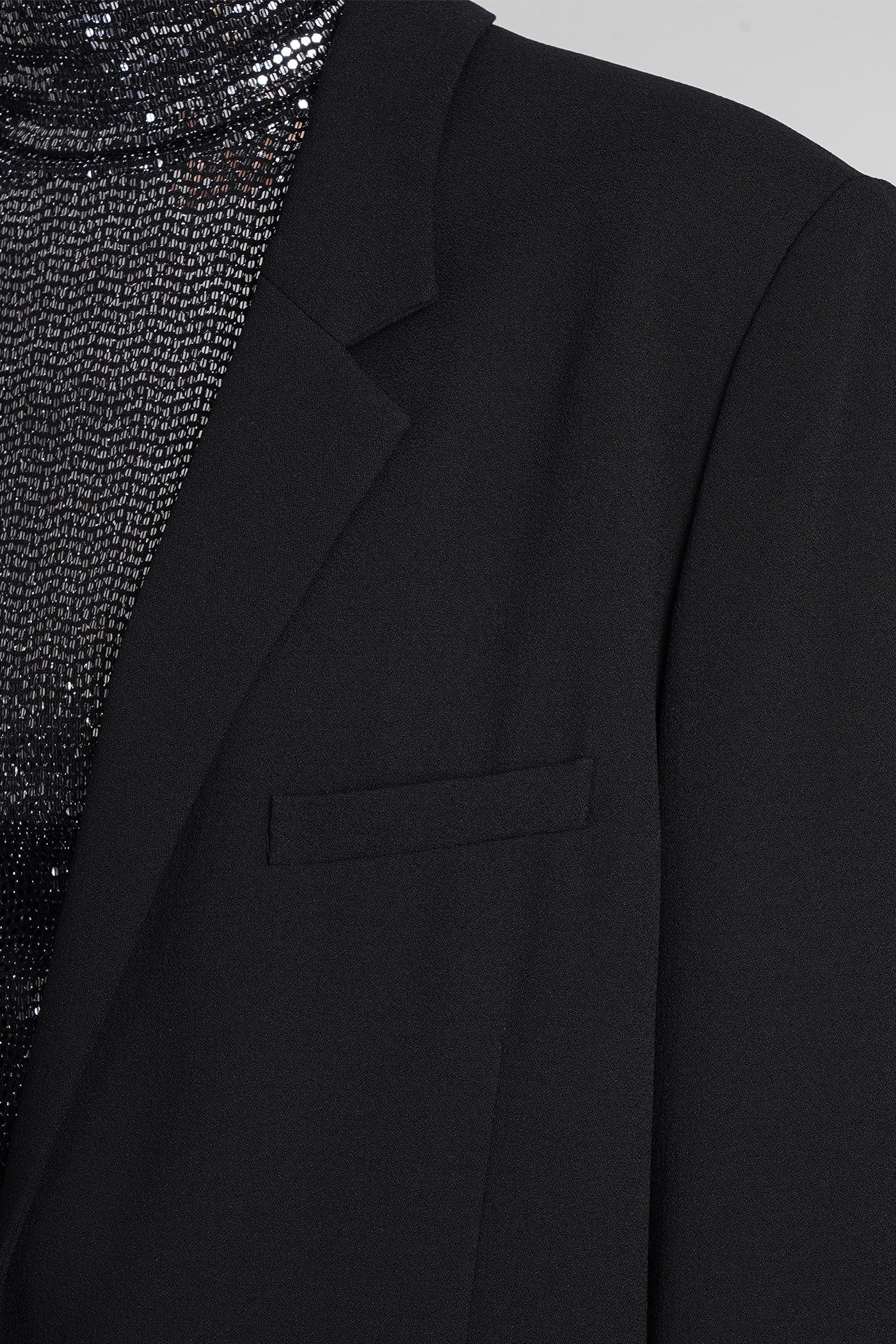 Oceany Blazer in black polyester - Image 5