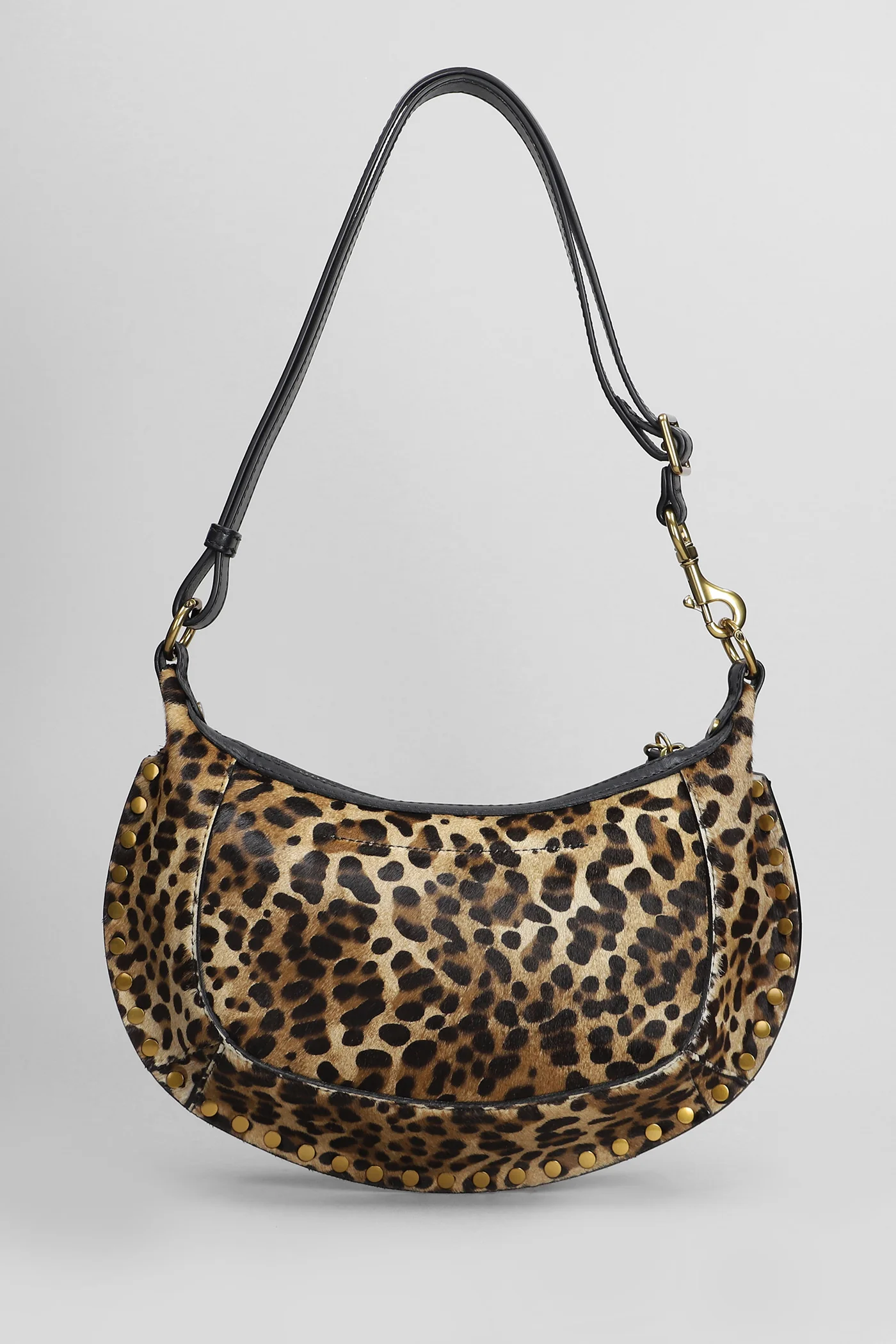 Oskan moon Shoulder bag in Animalier pony skin - Image 3