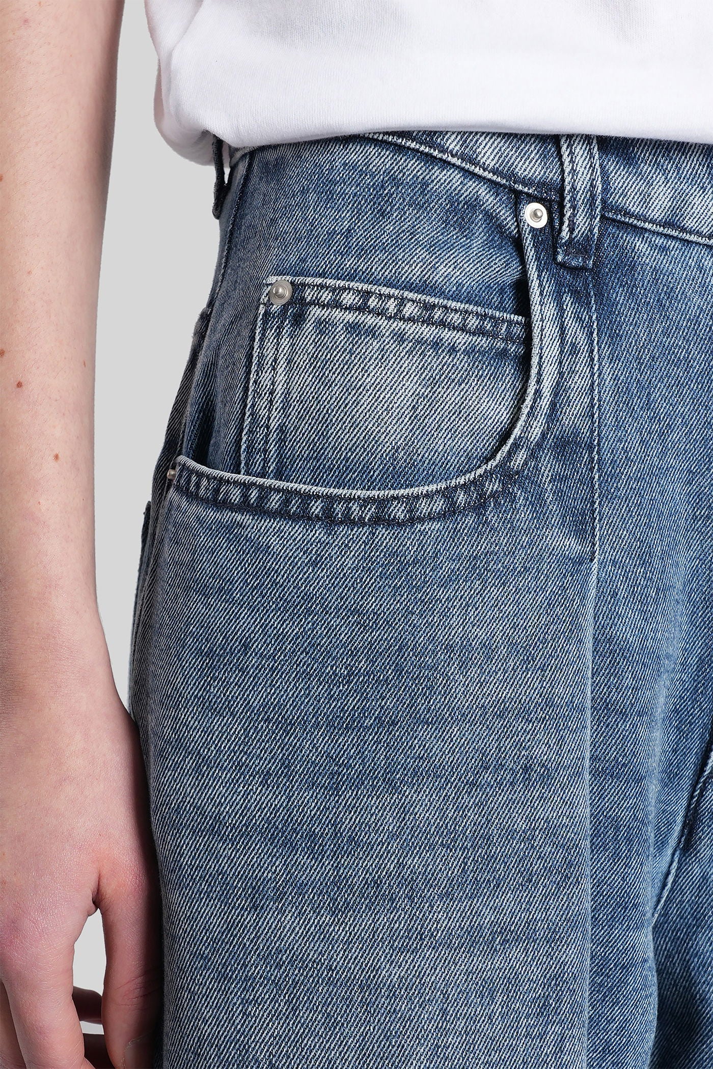 Rodayna Jeans in blue cotton - Image 5
