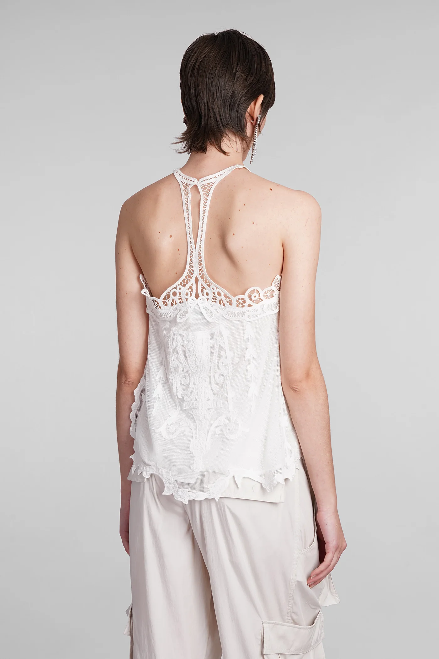 Vannel Topwear in white polyamide - Image 3