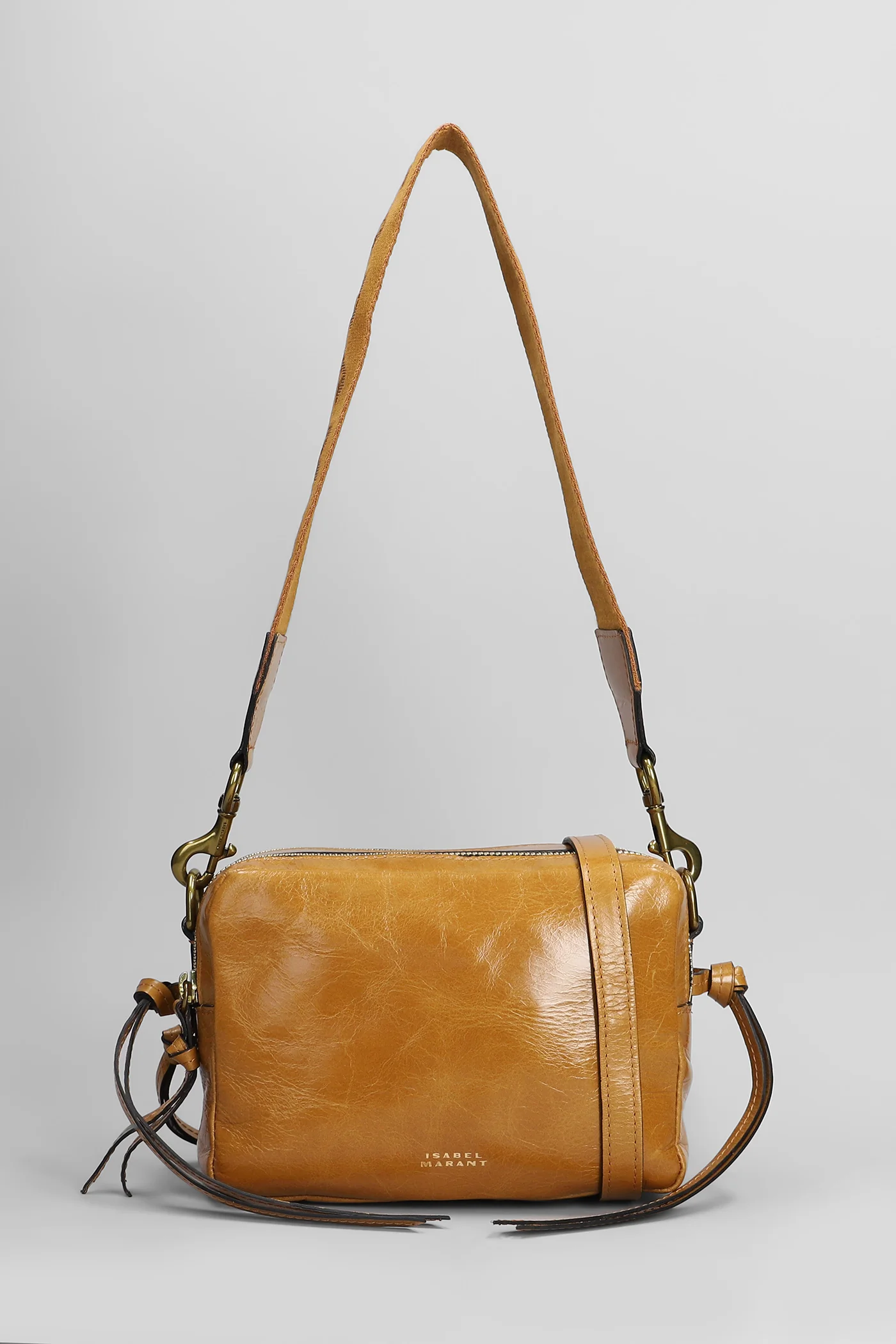 Wardy camera Shoulder bag in brown leather