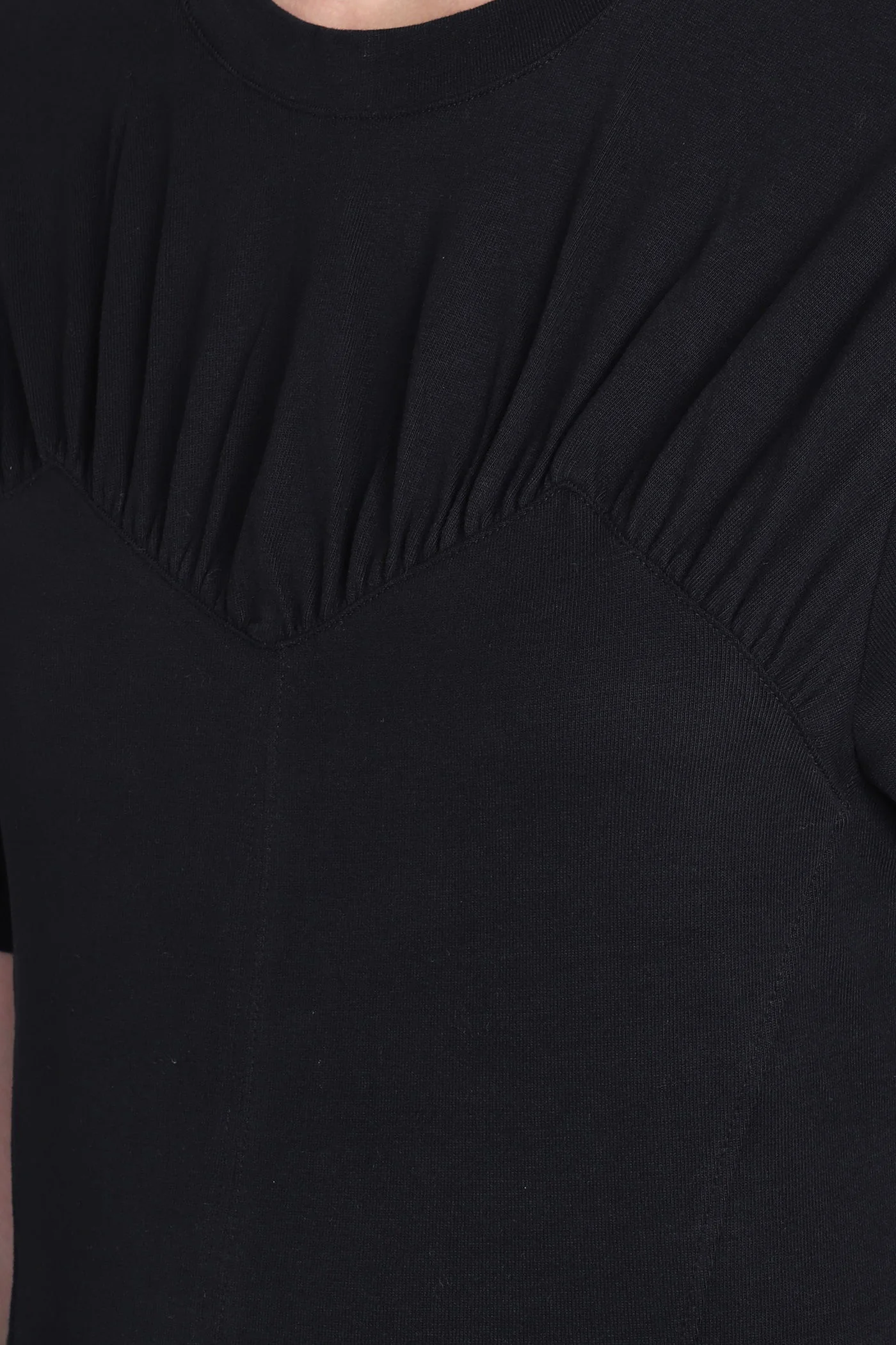 Zazie T-Shirt in black cotton - Image 5