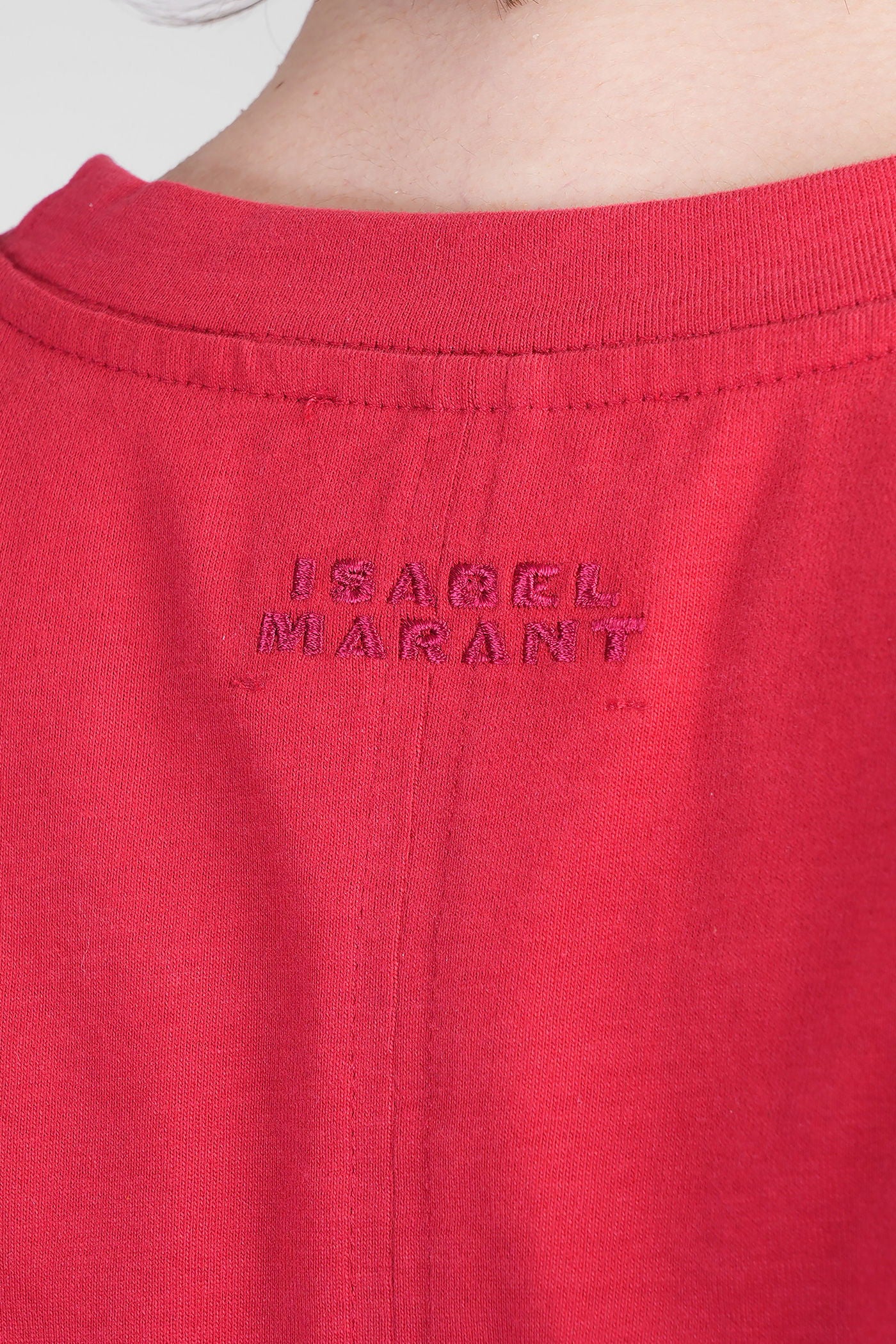 Zelitos T-Shirt in red cotton - Image 5