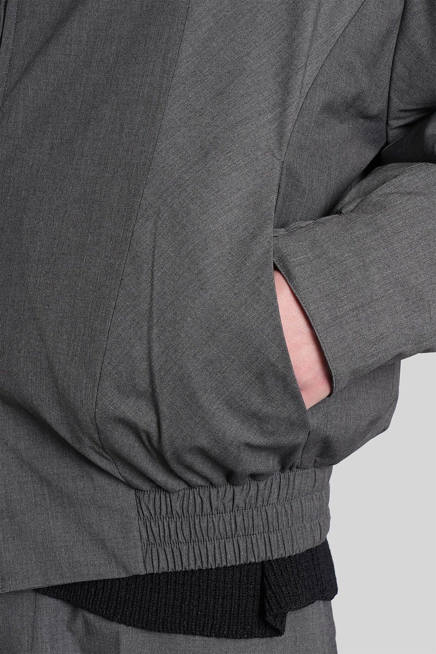 Go jacket Casual jacket in grey polyester - Image 5