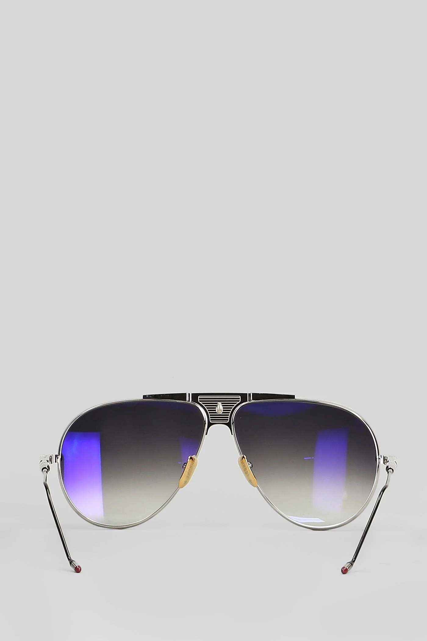 Daido Sunglasses in silver metal alloy - Image 3