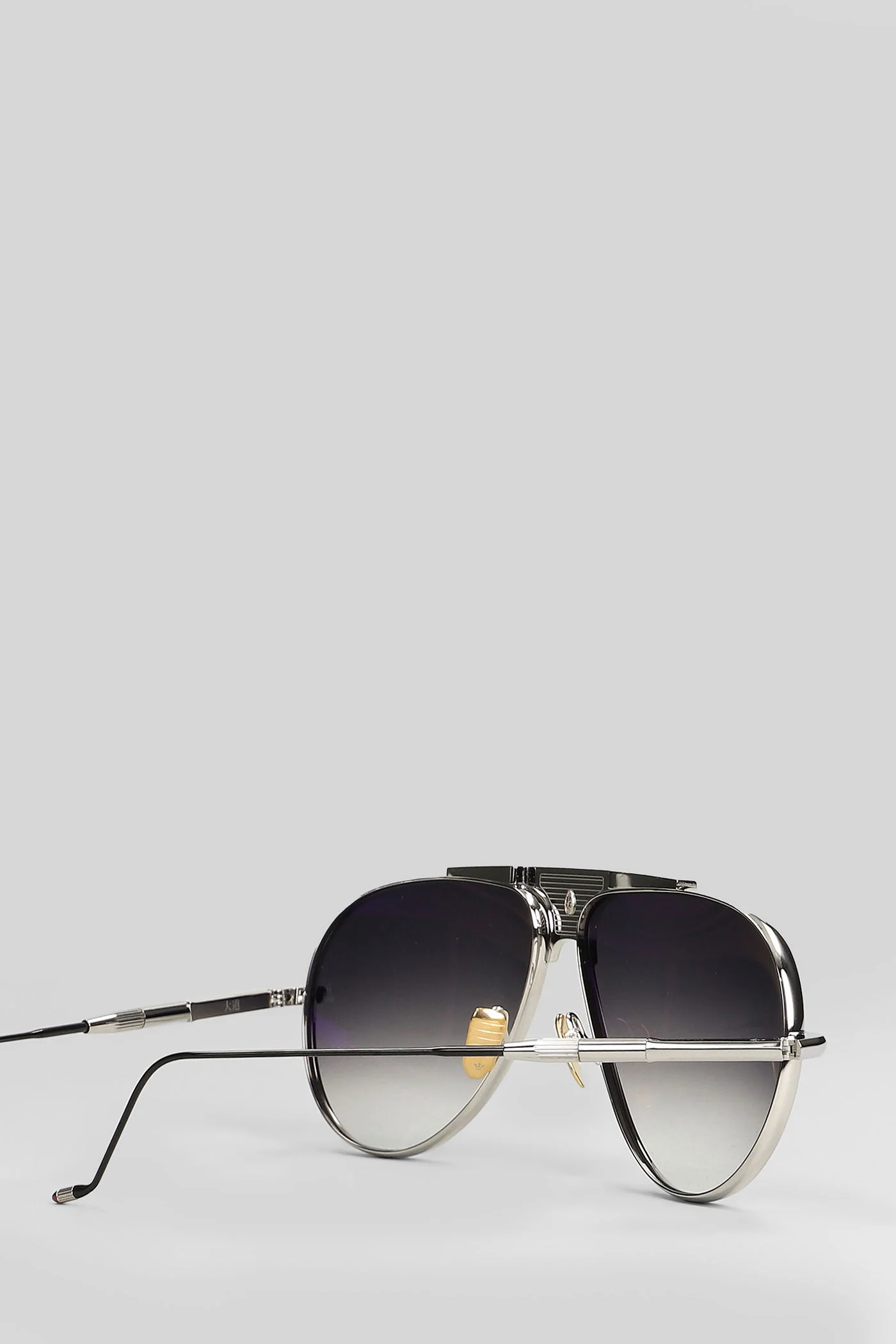 Daido Sunglasses in silver metal alloy - Image 4