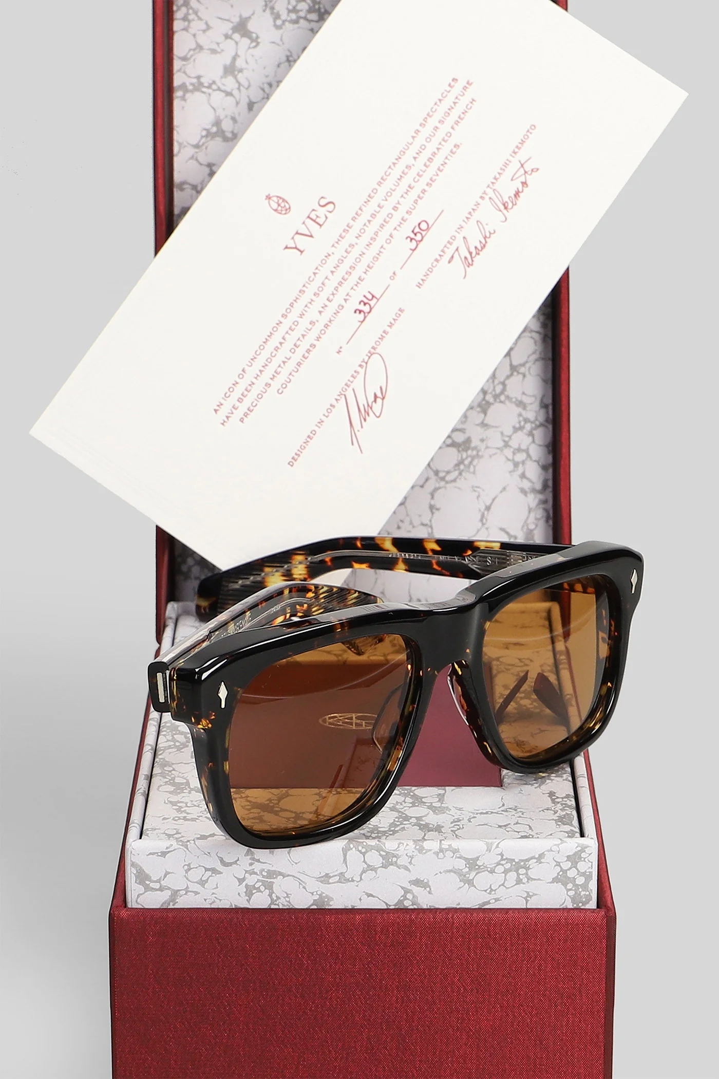 Yves Sunglasses in tortoise shell acetate - Image 4
