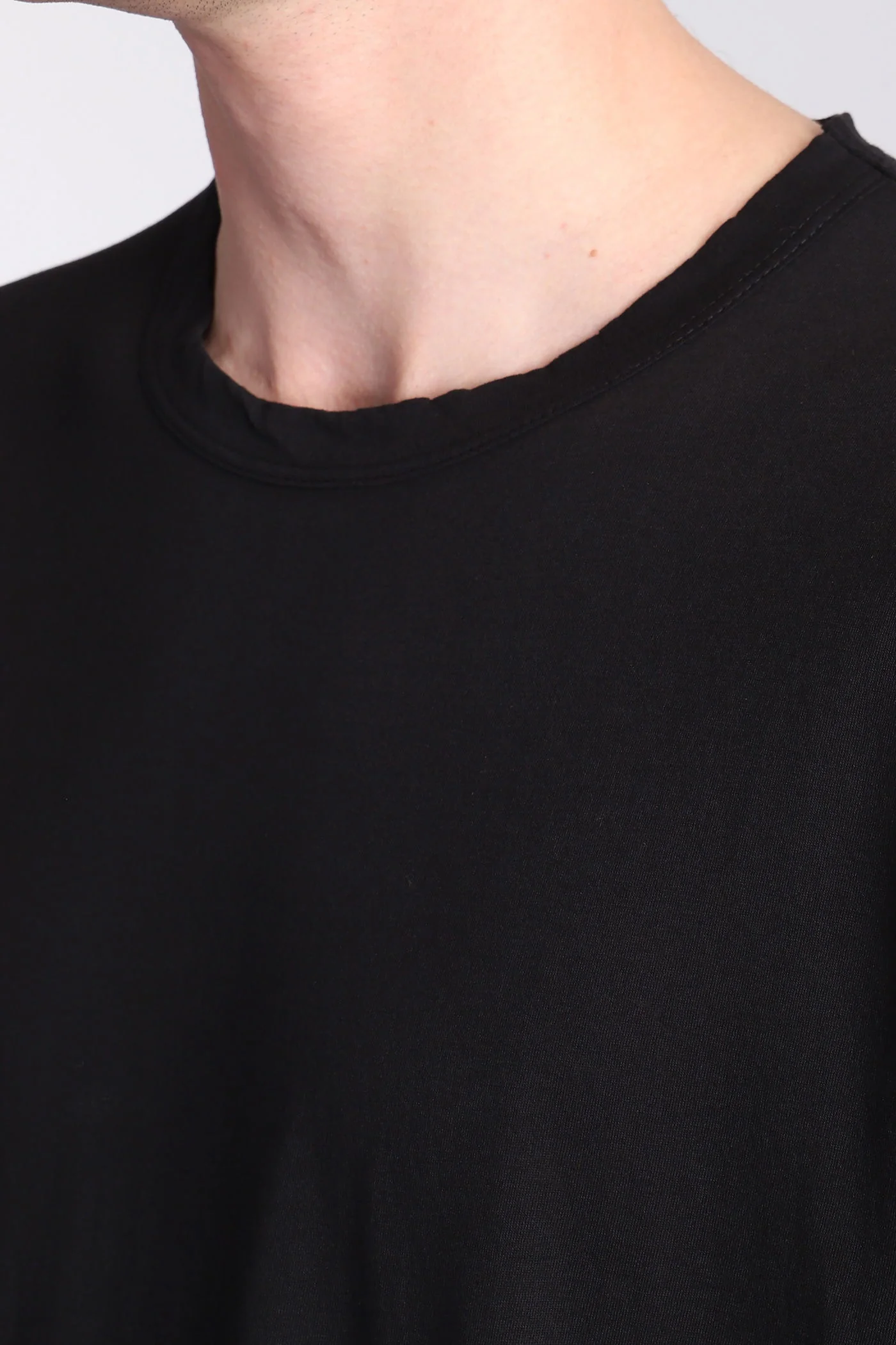 T-Shirt in black cotton - Image 5
