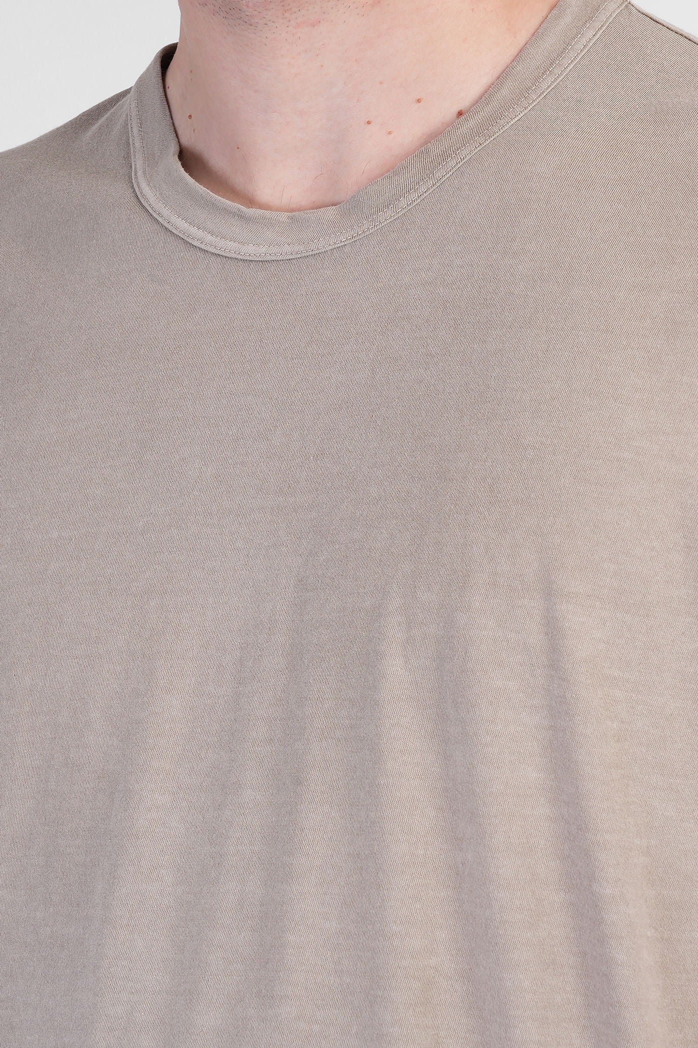 T-Shirt in green Cotone egiziiano nylon recycled - Image 5