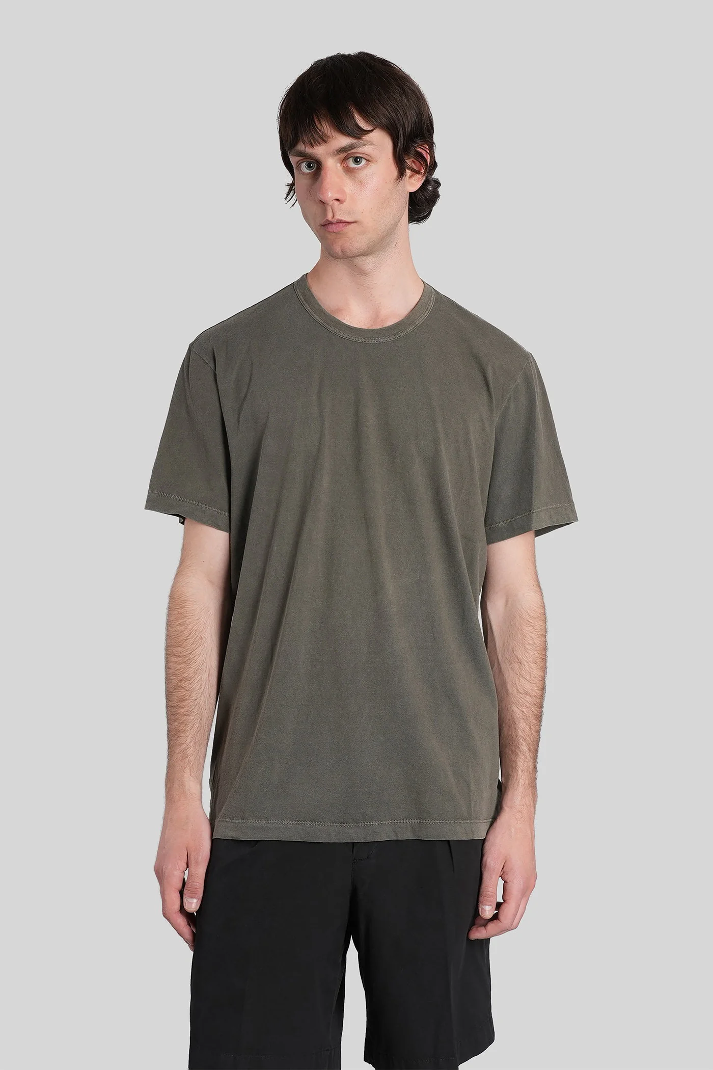 T-Shirt in grey cotton