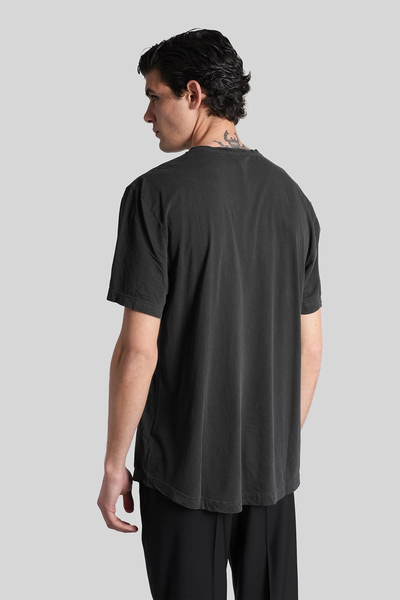 T-Shirt in grey cotton - Image 3