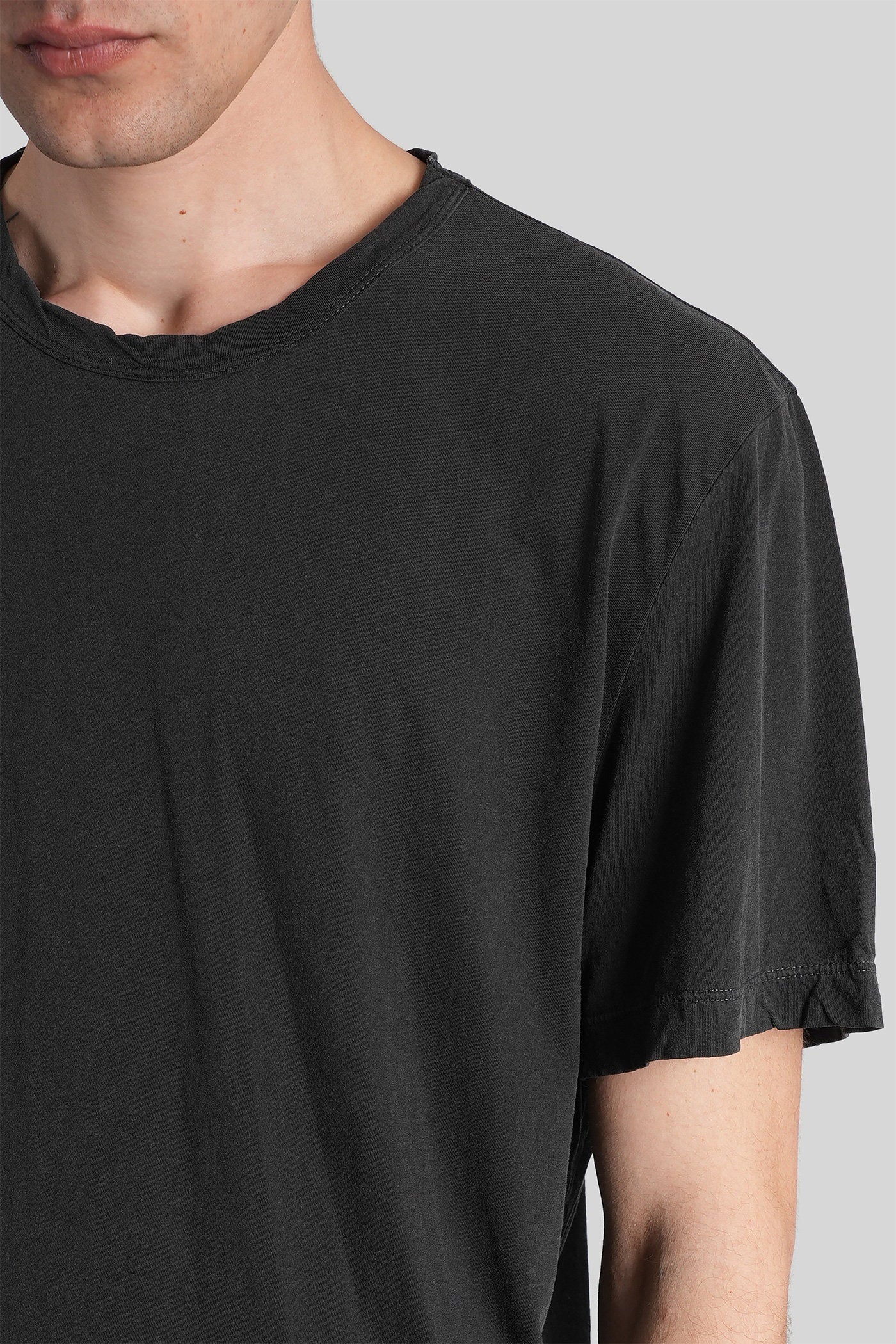 T-Shirt in grey cotton - Image 5