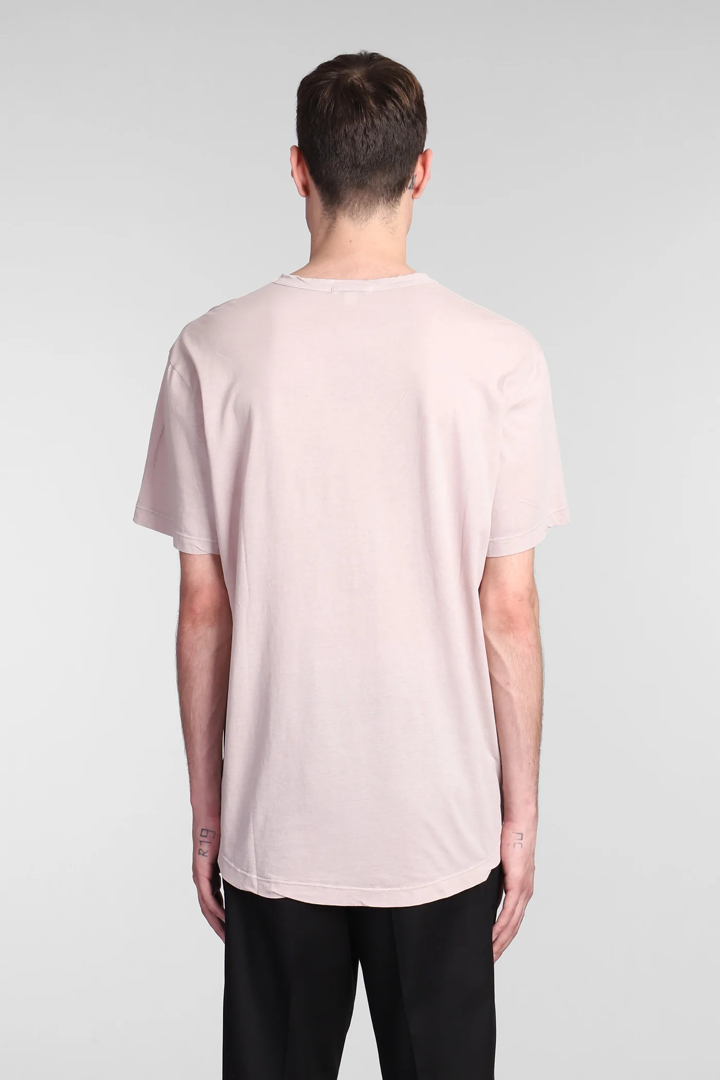 T-Shirt in rose-pink cotton - Image 3