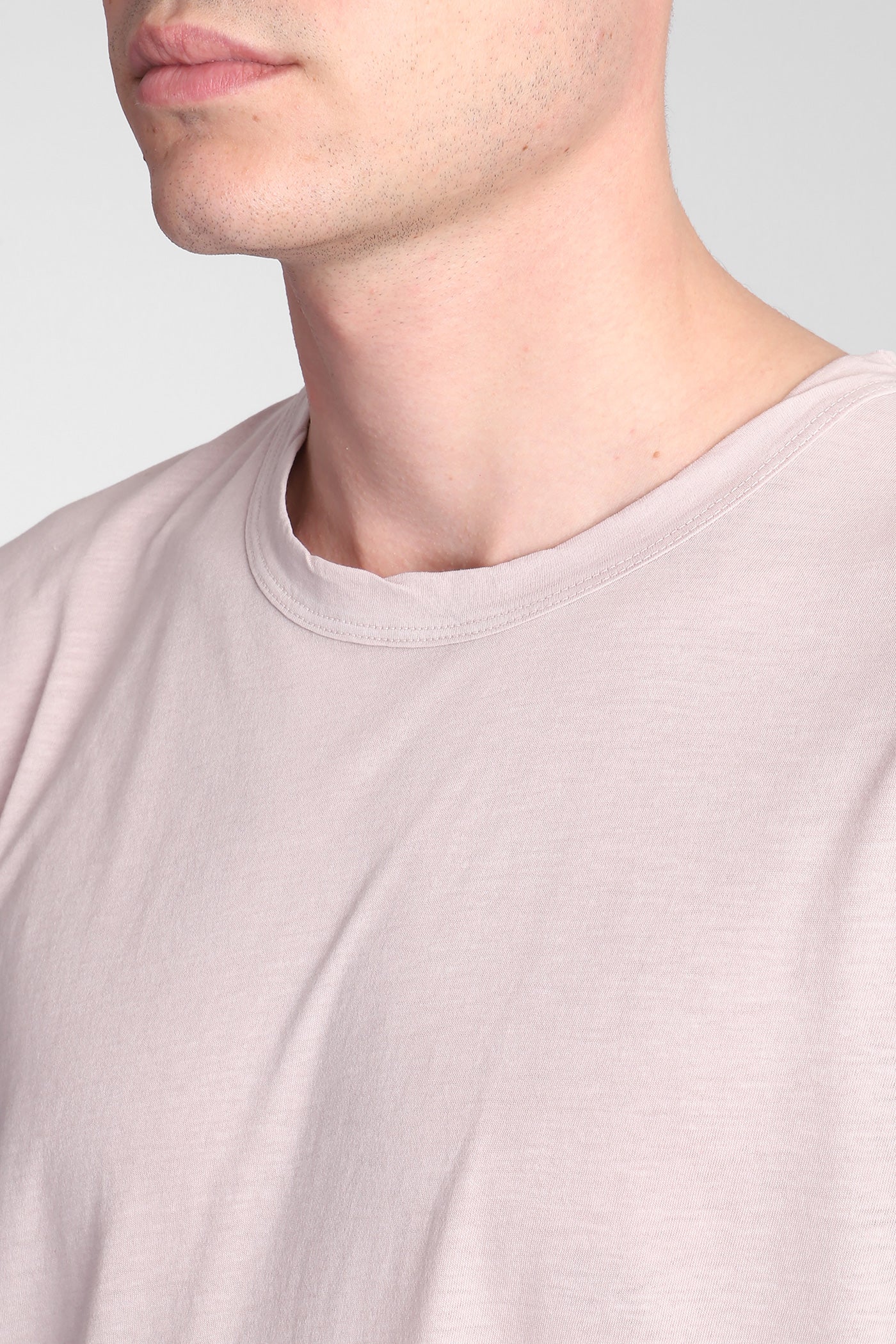 T-Shirt in rose-pink cotton - Image 5