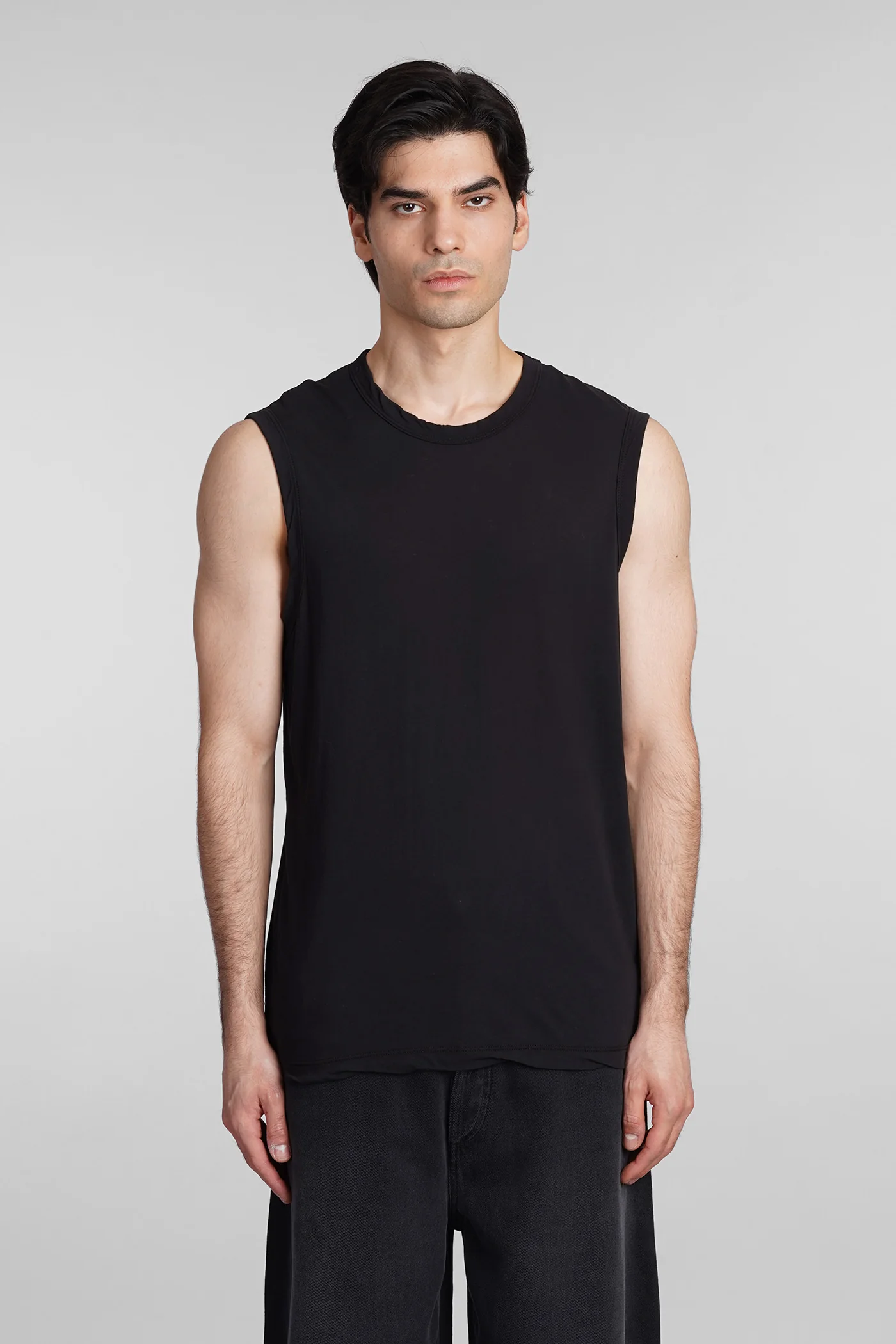 tank Top in black cotton