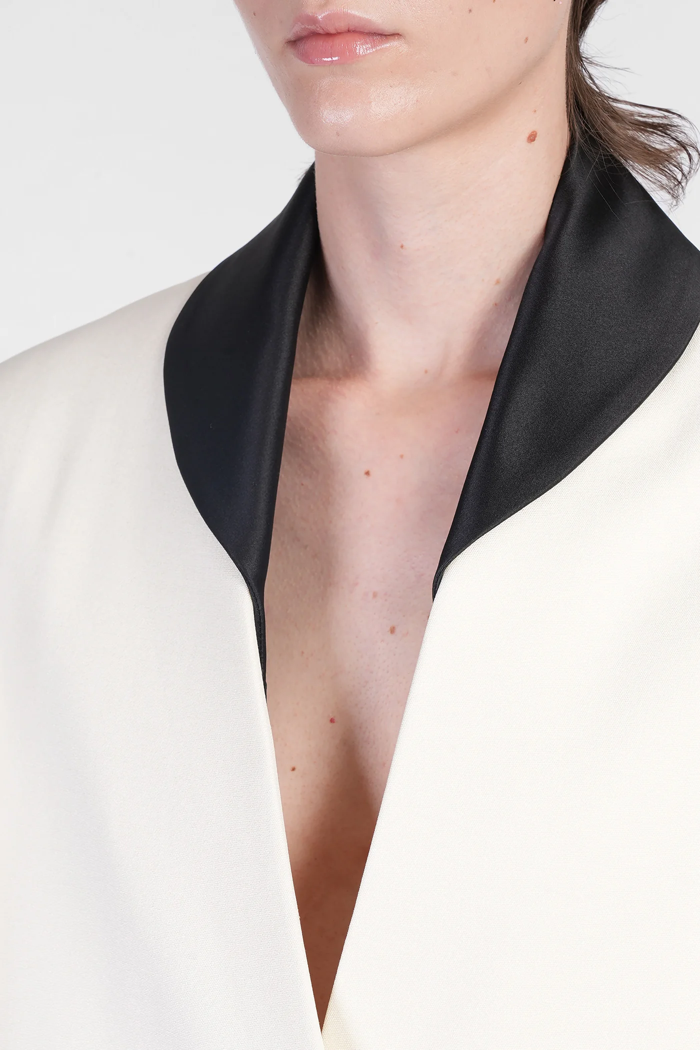 Jacket 66 Blazer in beige viscose - Image 5