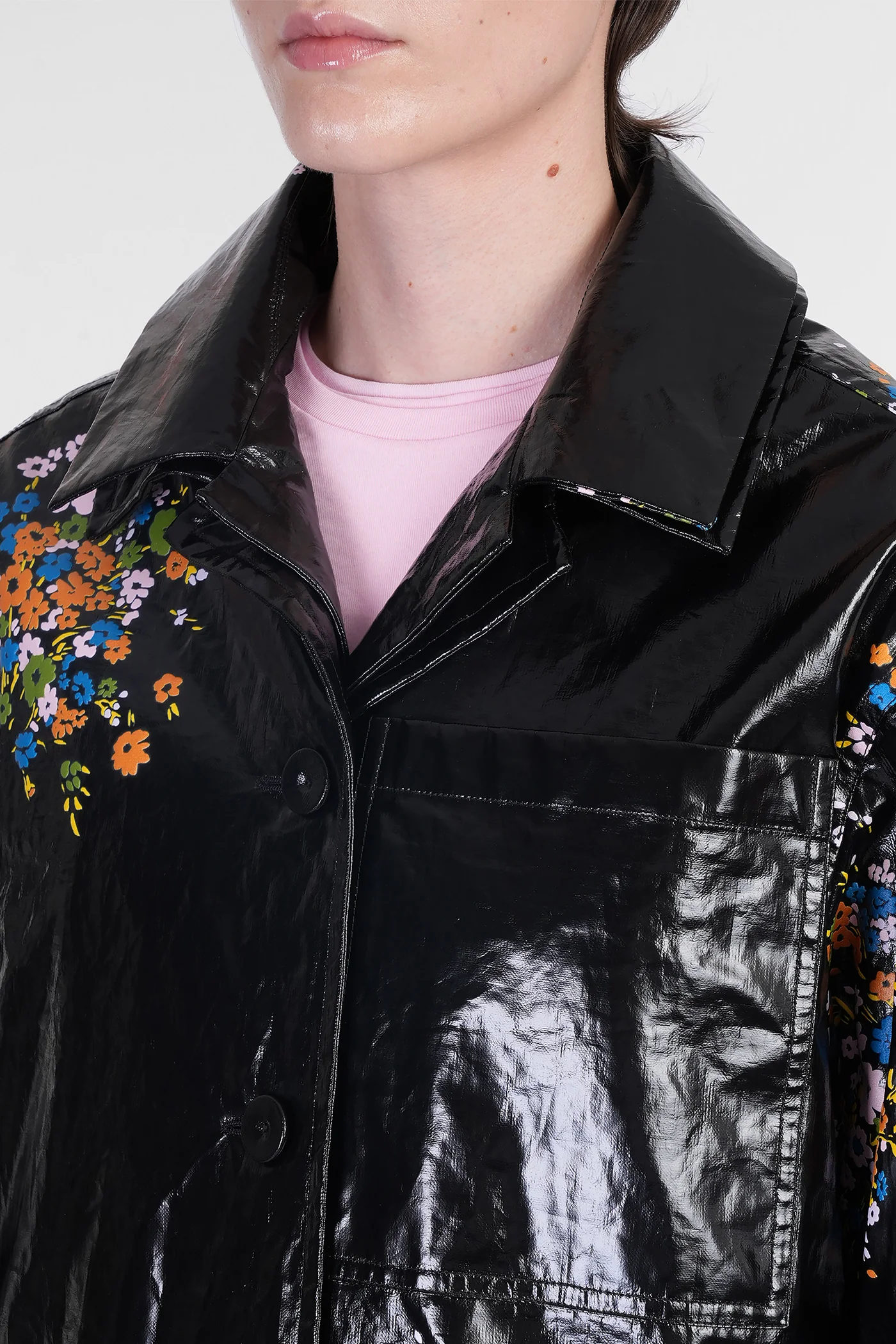 Outershirt 04 Casual jacket in black linen - Image 5