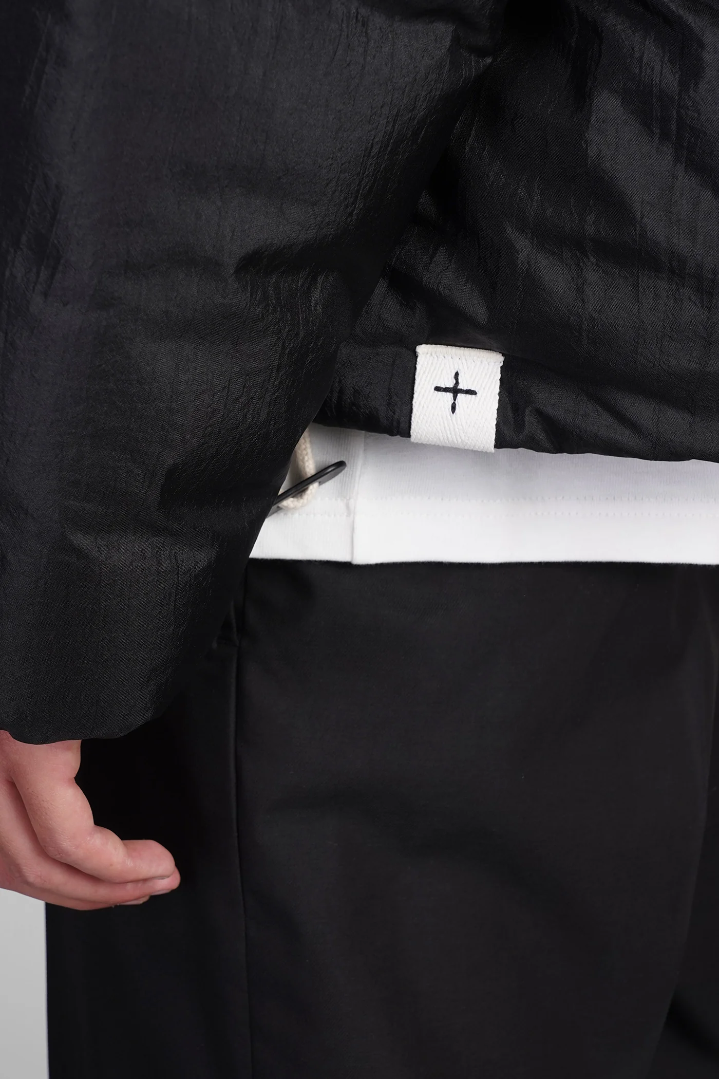 puffer in black polyamide - Image 5