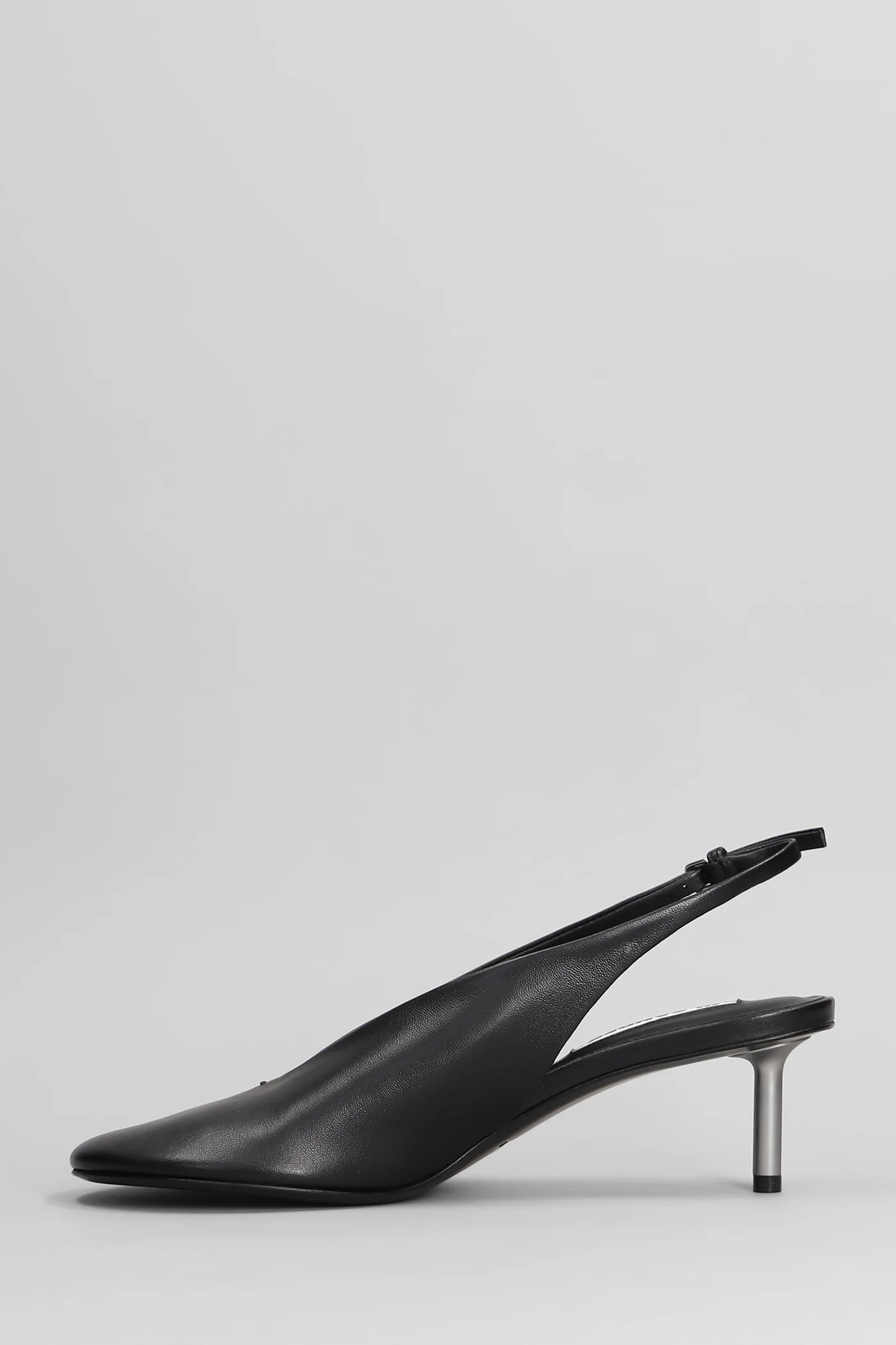 Pumps 65 Pumps in black leather - Image 3