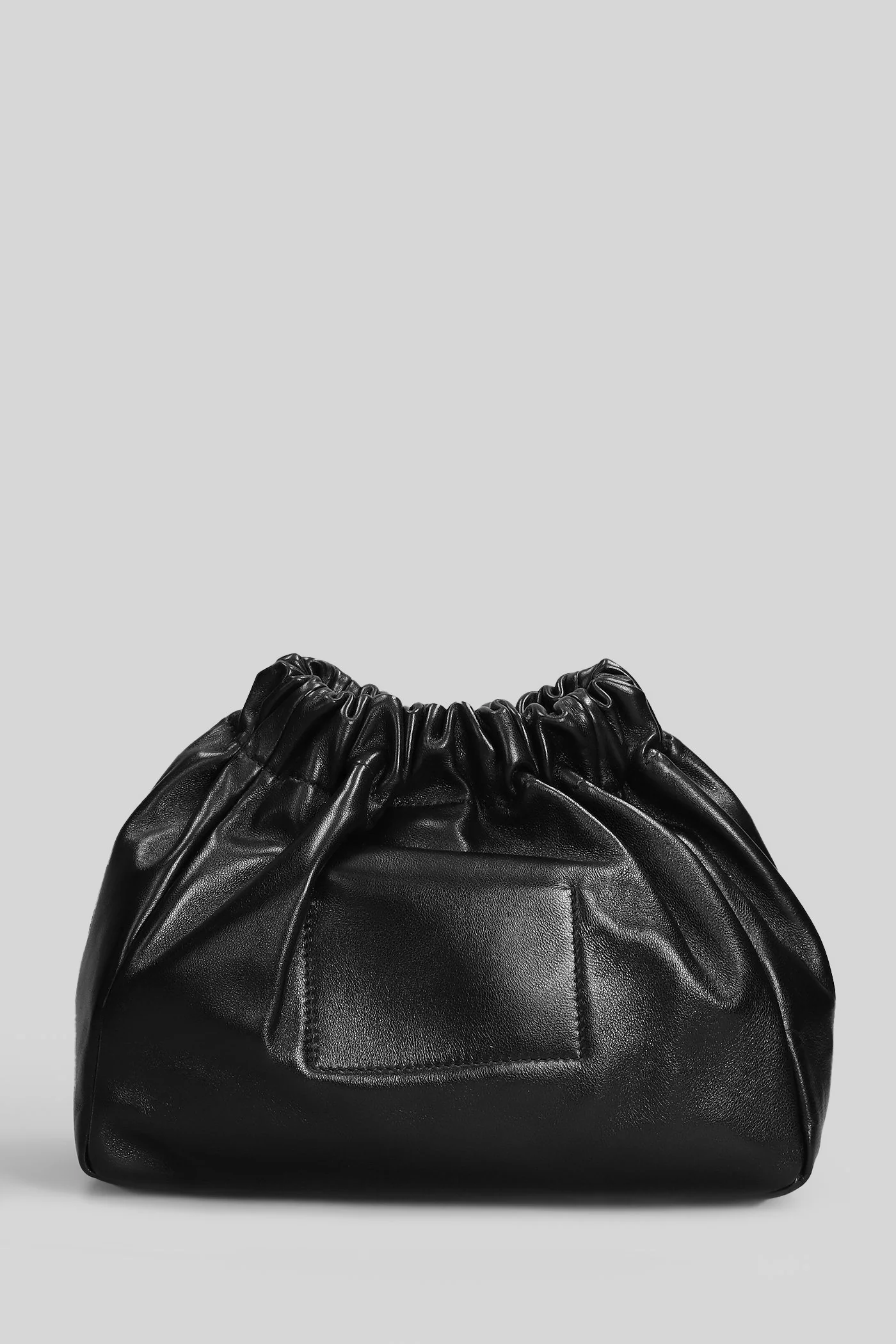 Scruch sm Shoulder bag in black leather - Image 3