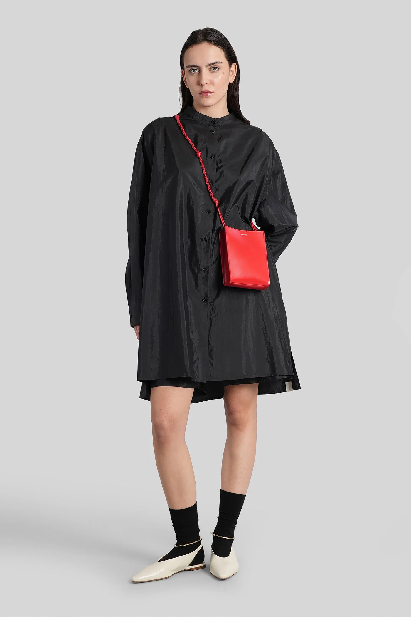 Shirt 159 Shirt in black polyamide - Image 2