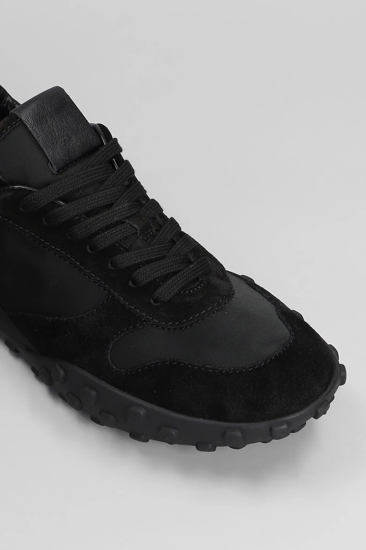 Sneakers in black Suede and fabric - Image 5