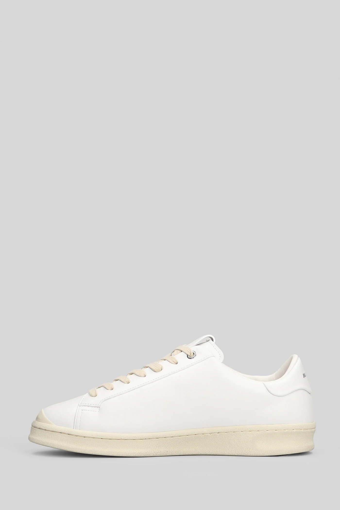 Sneakers in white leather - Image 3