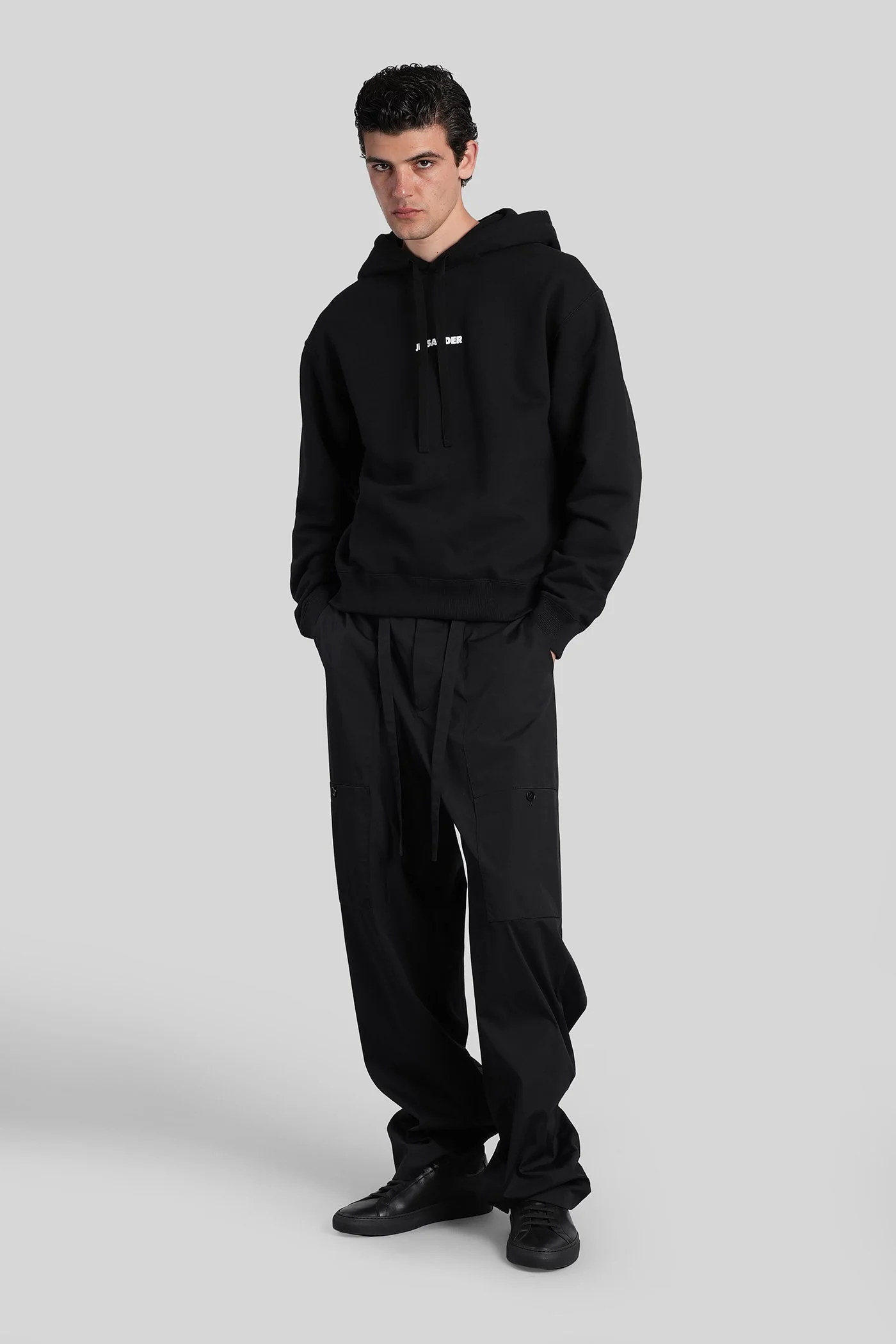 Sweatshirt 149 Sweatshirt in black cotton - Image 2