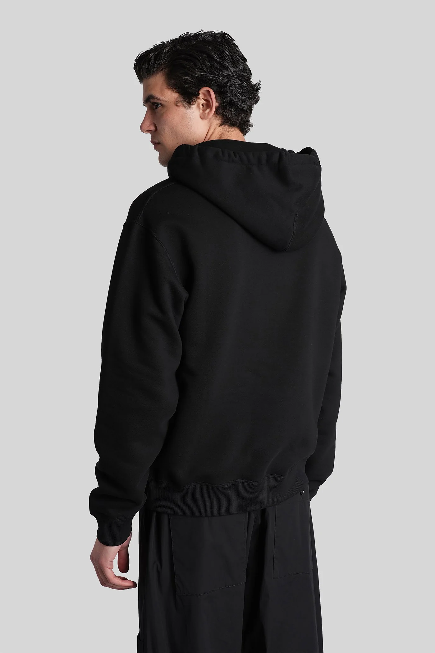 Sweatshirt 149 Sweatshirt in black cotton - Image 3