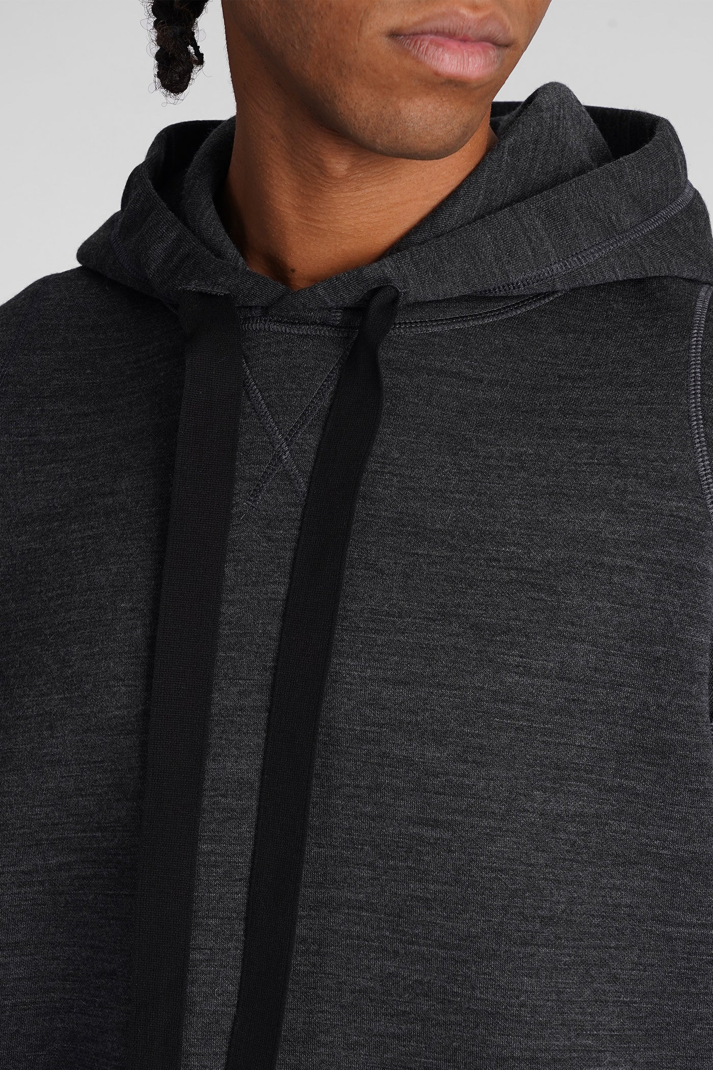 Sweatshirt in grey wool - Image 5