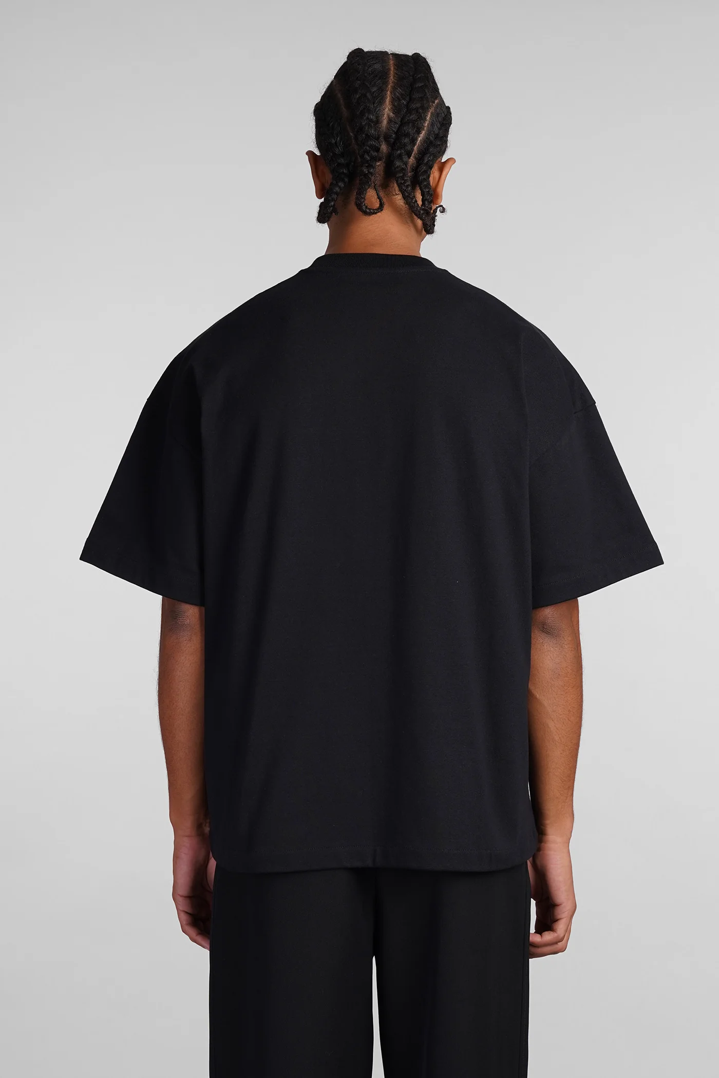 T shirt cn ss T-Shirt in black cotton - Image 3