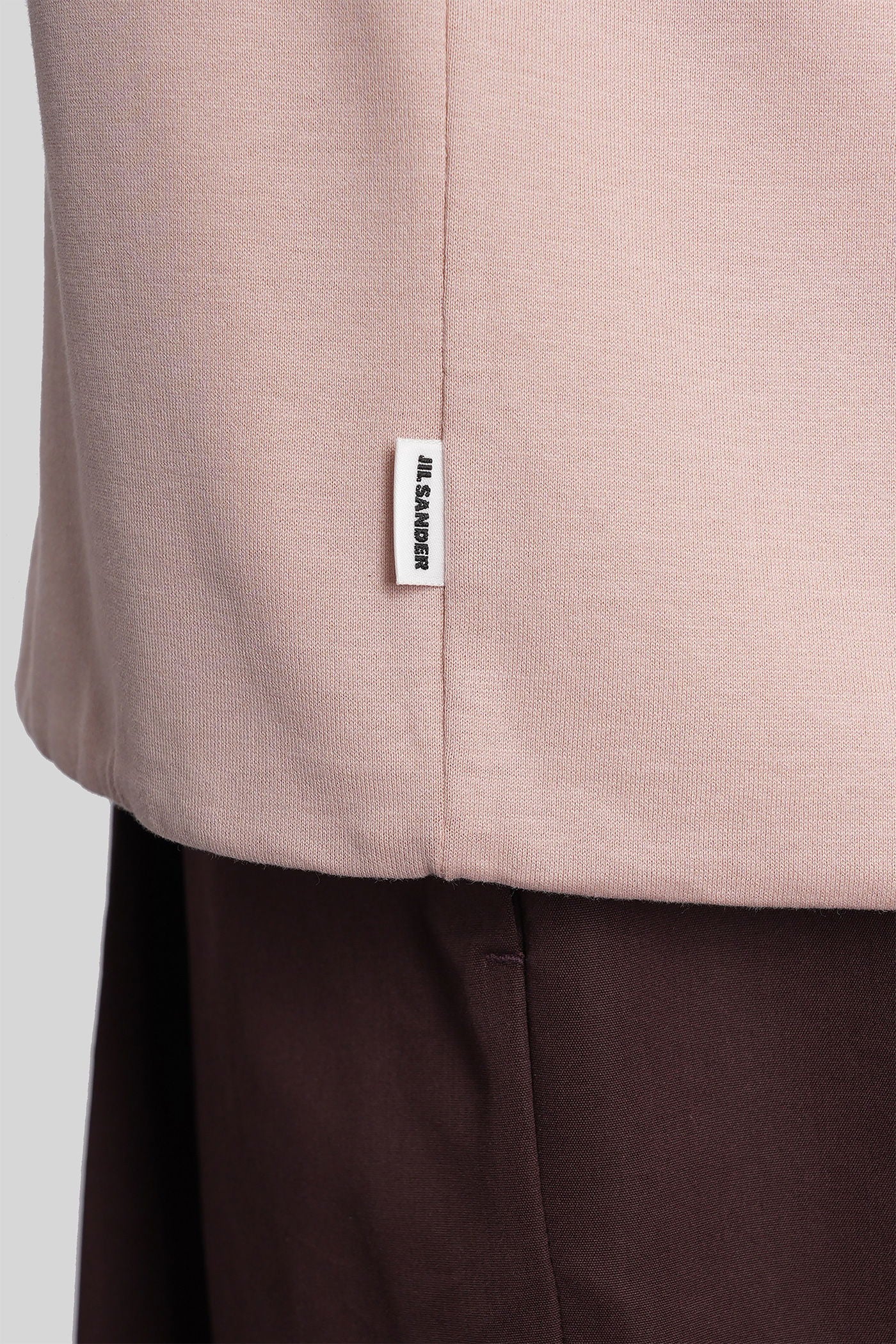 T-shirt cn ss T-Shirt in rose-pink cotton - Image 5
